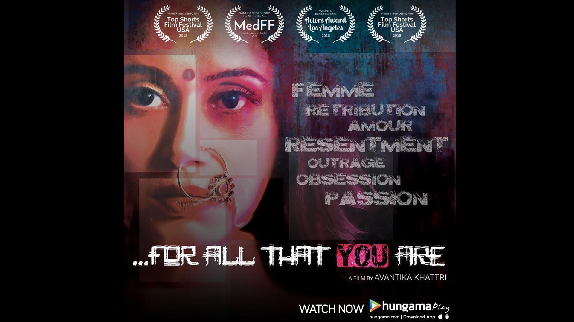 Hungama Play premieres ‘For All That You Are’ – an award winning short film about love and retribution