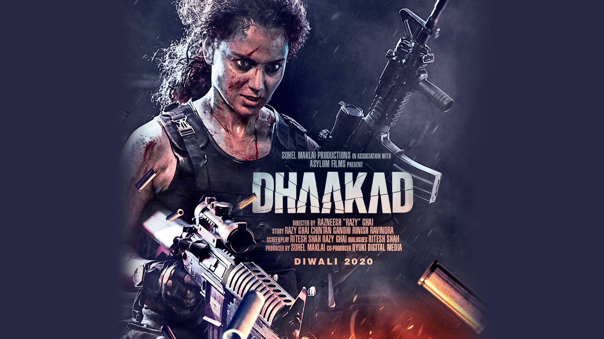 Kangana Ranaut goes all guns blazing with her action entertainer Dhaakad!