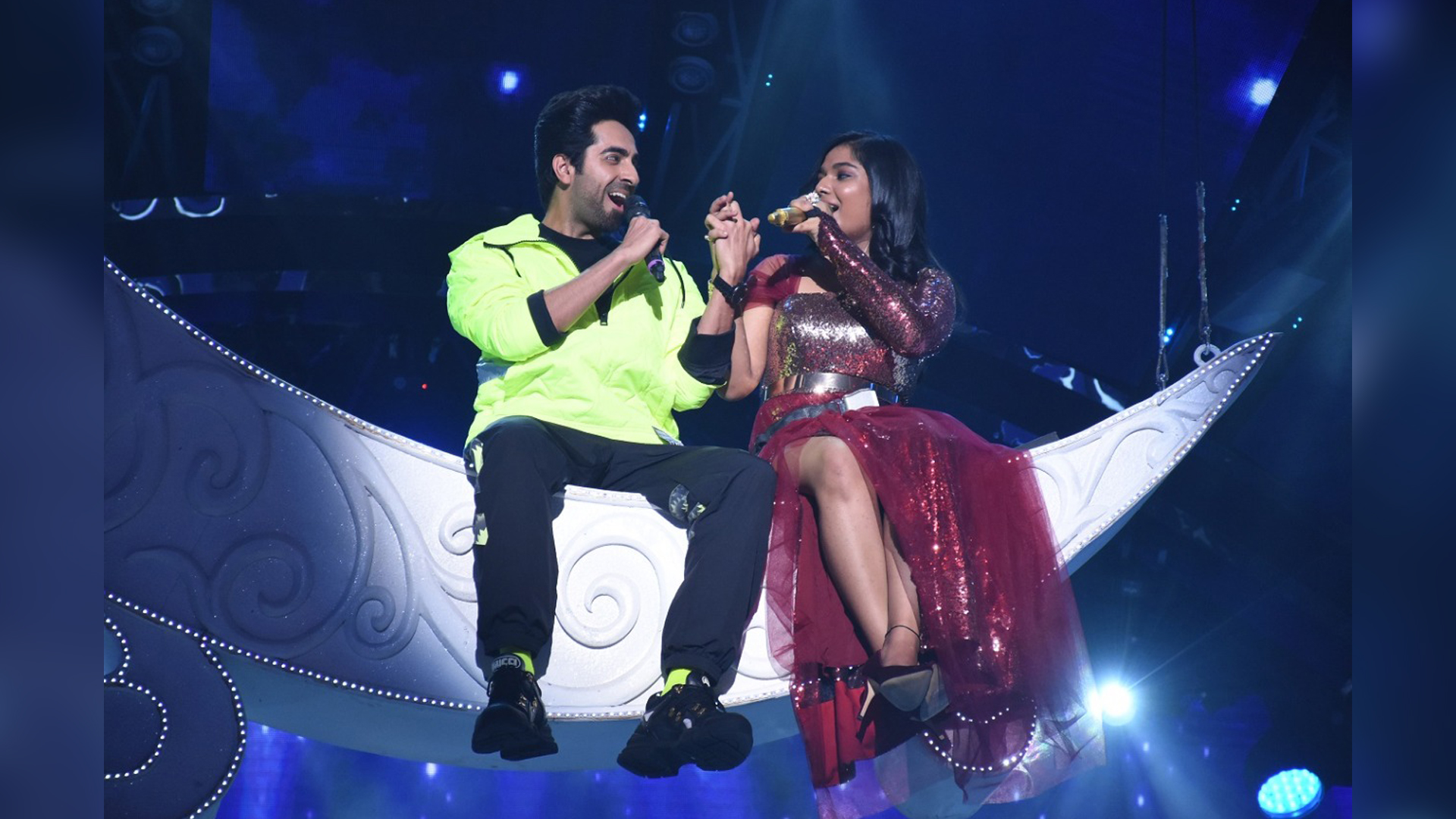 Ayushmann khurrana Ankona’s dreamy moment on Indian idol season 11