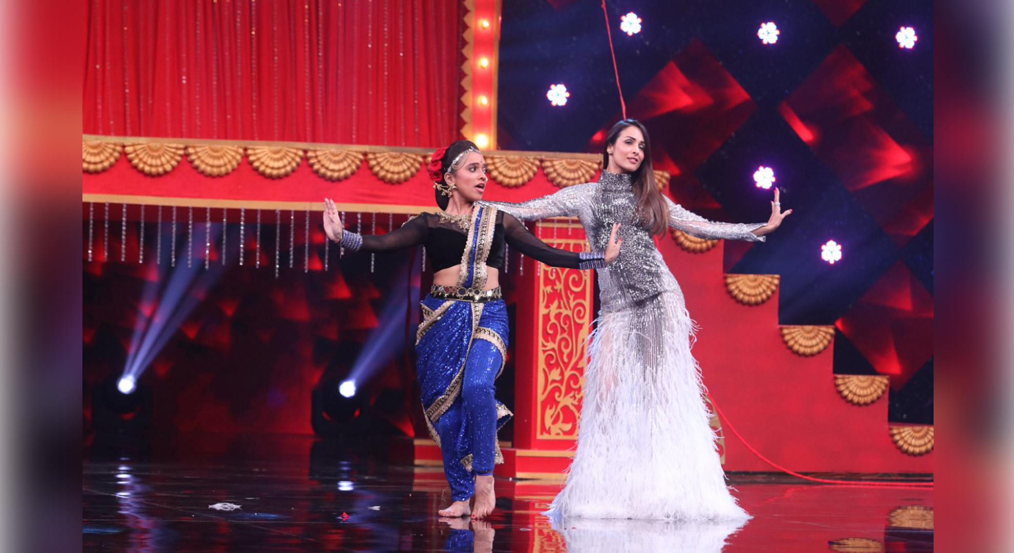 Malaika Arora shakes a leg with Rutuja on India’s Best Dancer
