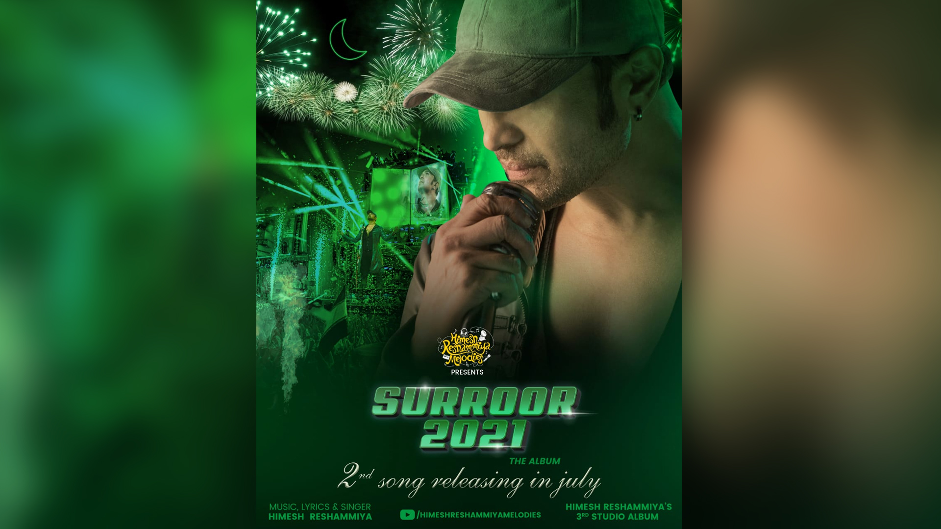 Hit machine Himesh Reshammiya whose on a high with the success of surroor 2021 title track releases the teaser poster of his second song from Surroor 2021 & leaves his fans wanting more !