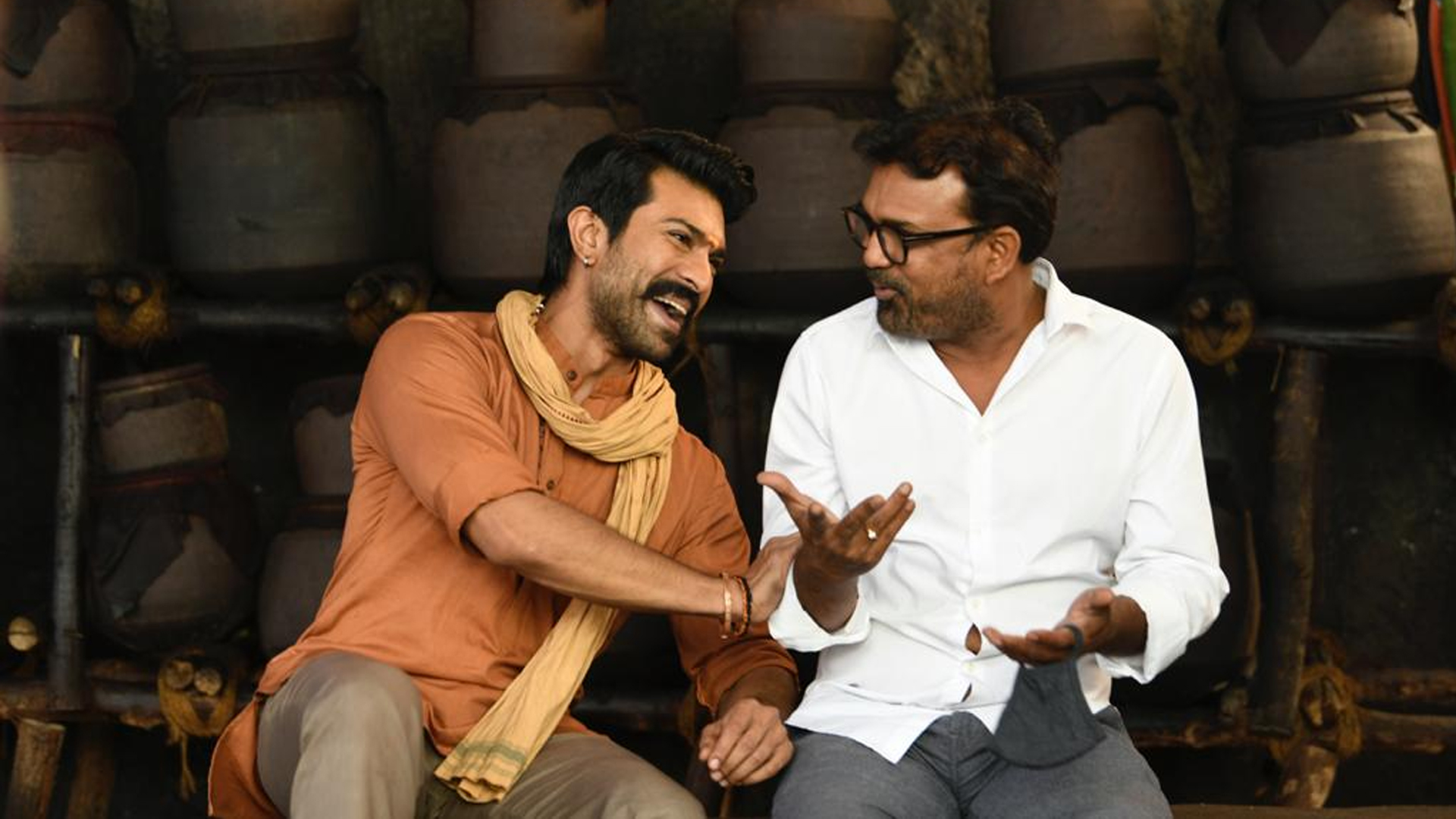 Actor Ram Charan shared a hearty picture of himself and his upcoming movie, Acharya’s  director, Koratala Siva on the occasion of the latter’s birthday.