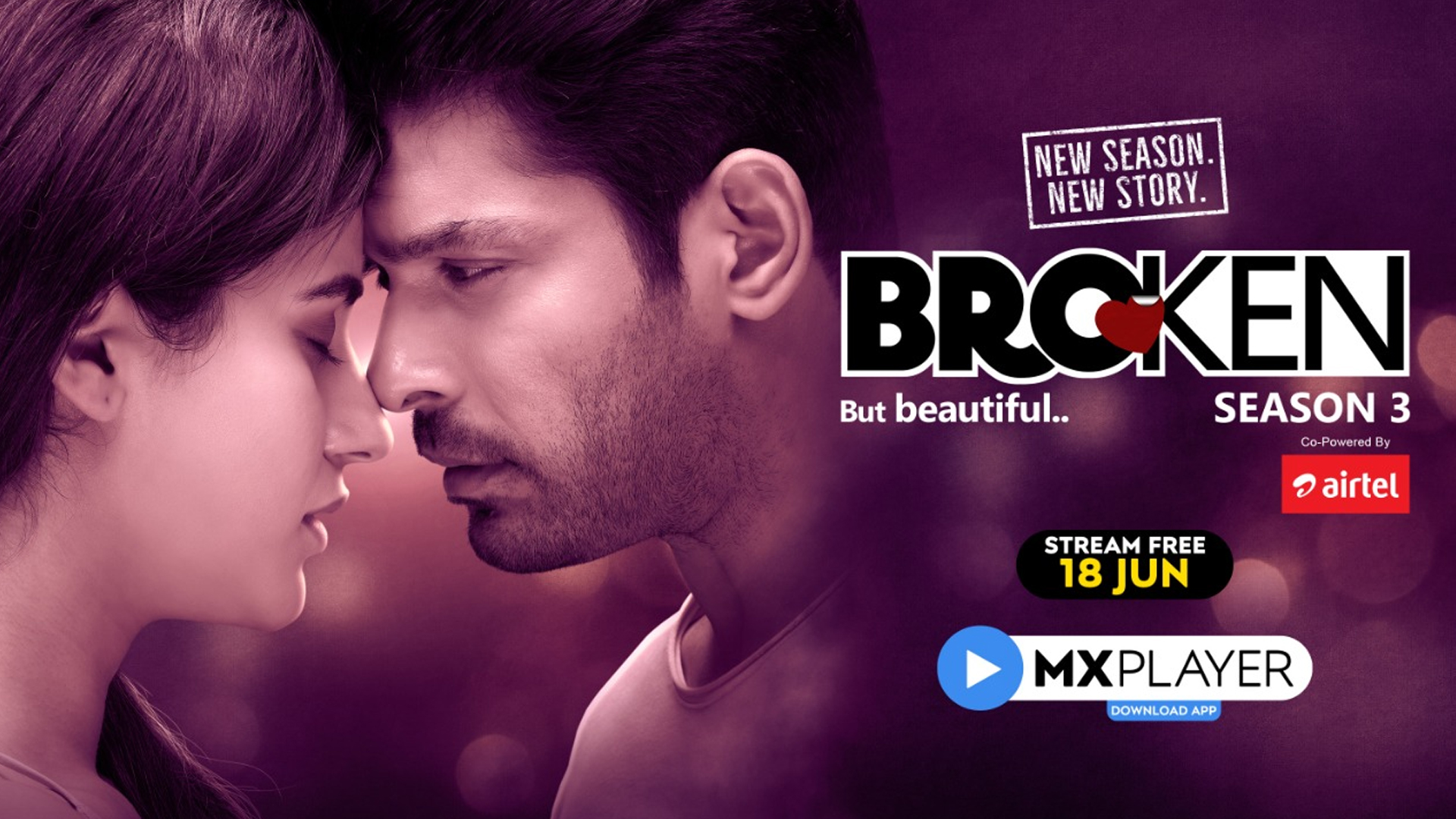 New Story, New Season – Sidharth Shukla and Sonia Rathee starrer Broken But Beautiful 3 to stream on MX Player