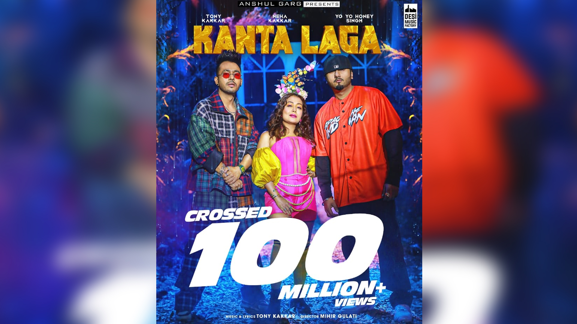 The dance fever spreads: Kanta Laga by Neha Kakkar, Tony Kakkar & Yo Yo Honey Singh garners over 100 million views