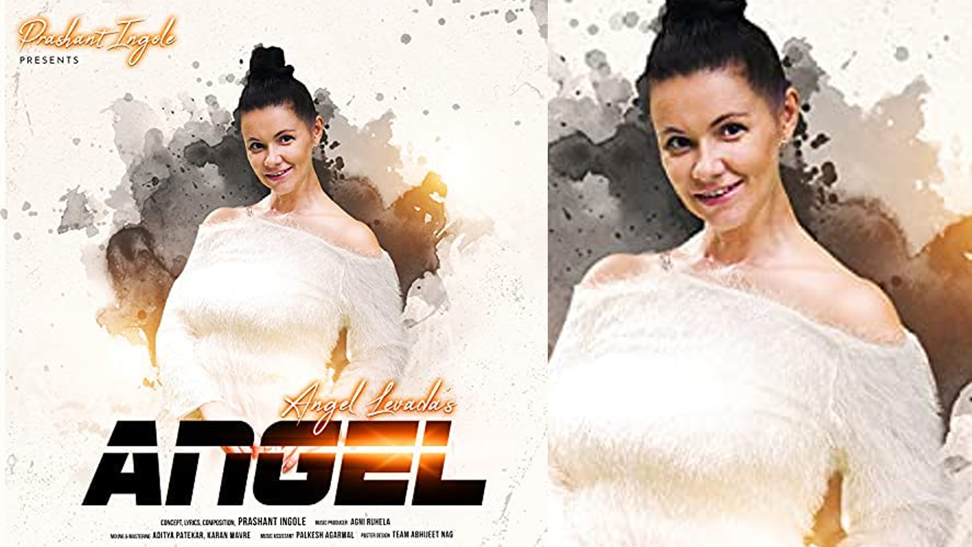 Prashant Ingole and Russian singer Angel Levada collaborate for the second time for their upcoming album called Angel.