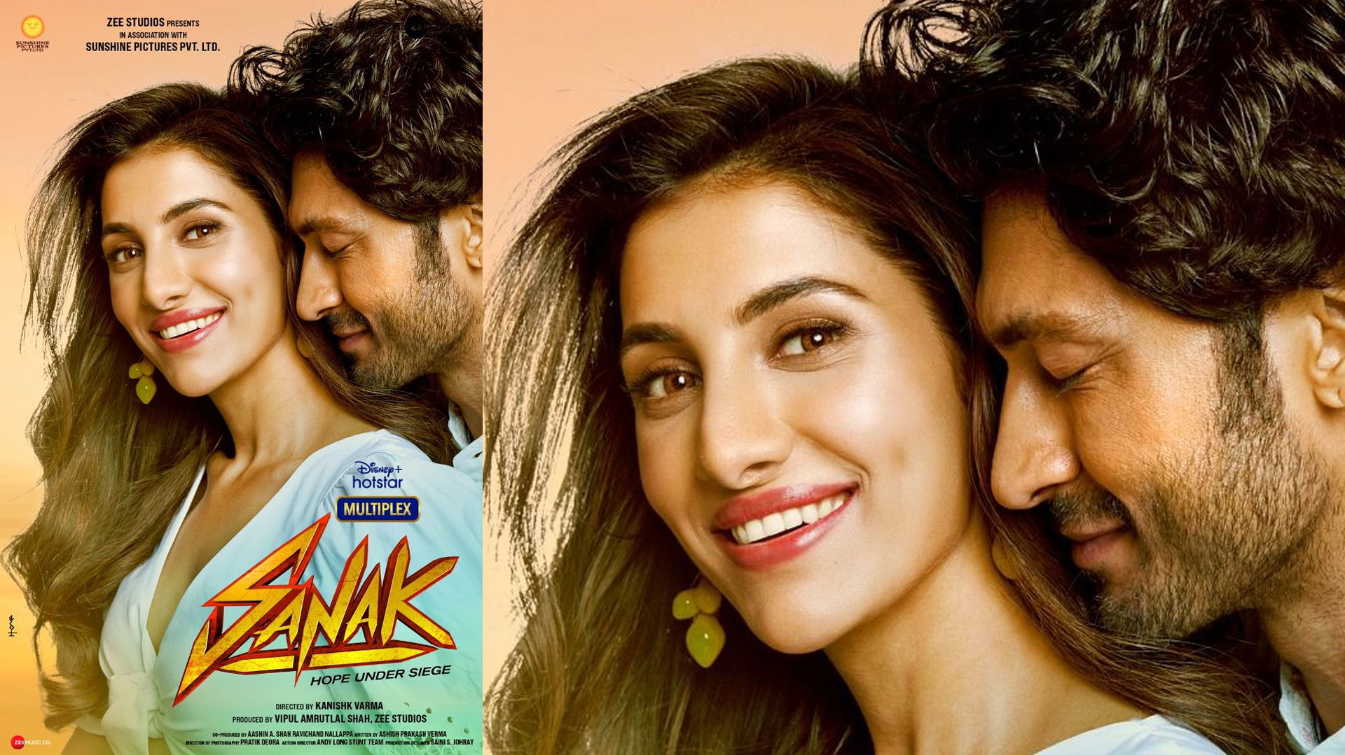 ‘Sanak’ new poster out now: Bengali movie star Rukmini Maitra to make her big Bollywood debut opposite Vidyut Jammwal!