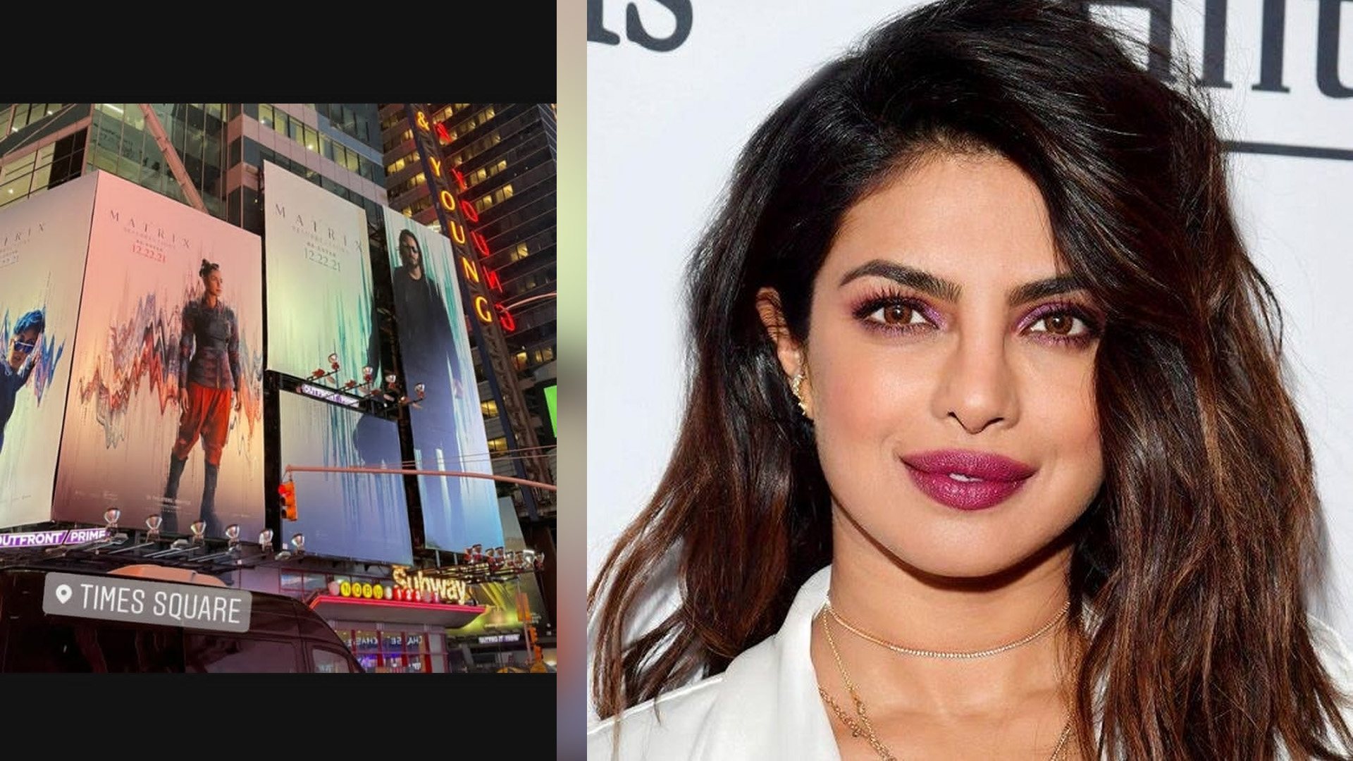 Global trailblazer Priyanka Chopra Jonas gets featured at the coveted Times Square