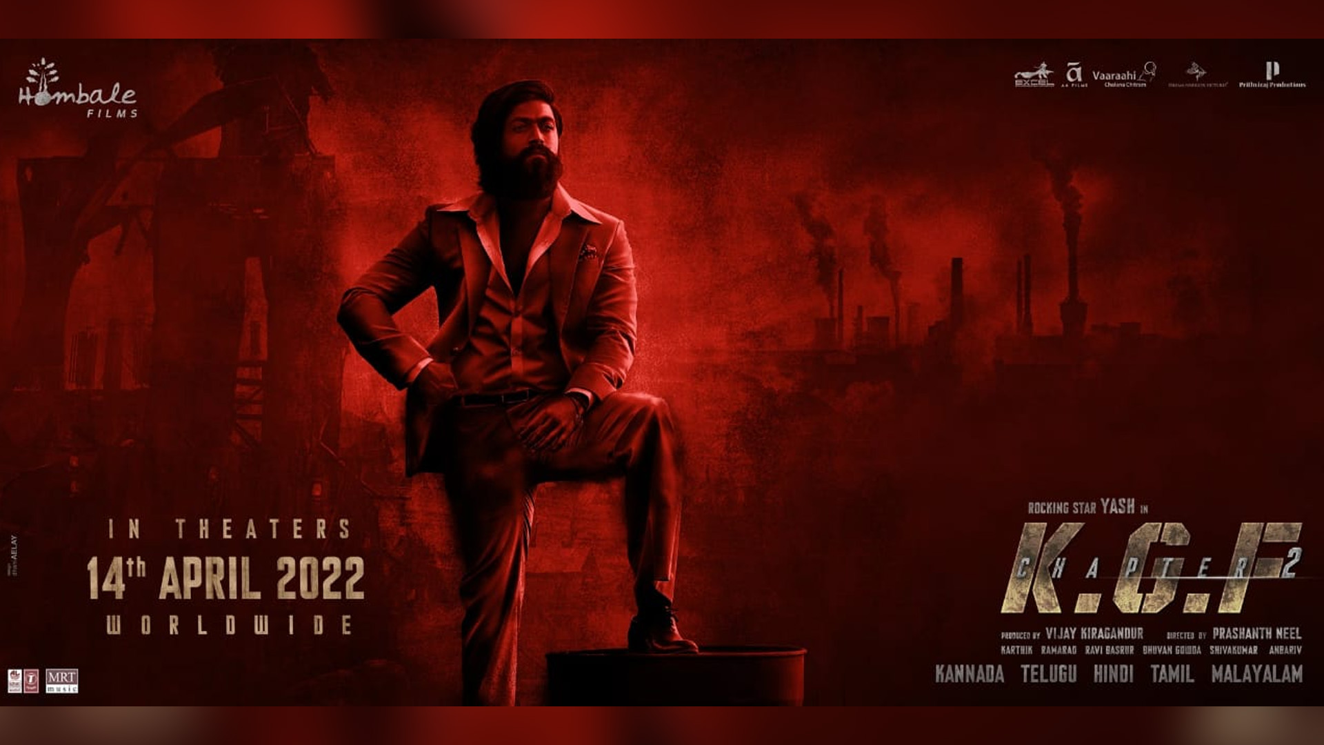 Violence! Violence! Violence! Rocking Star Yash pens most of his own dialogues for ‘KGF: Chapter 2!