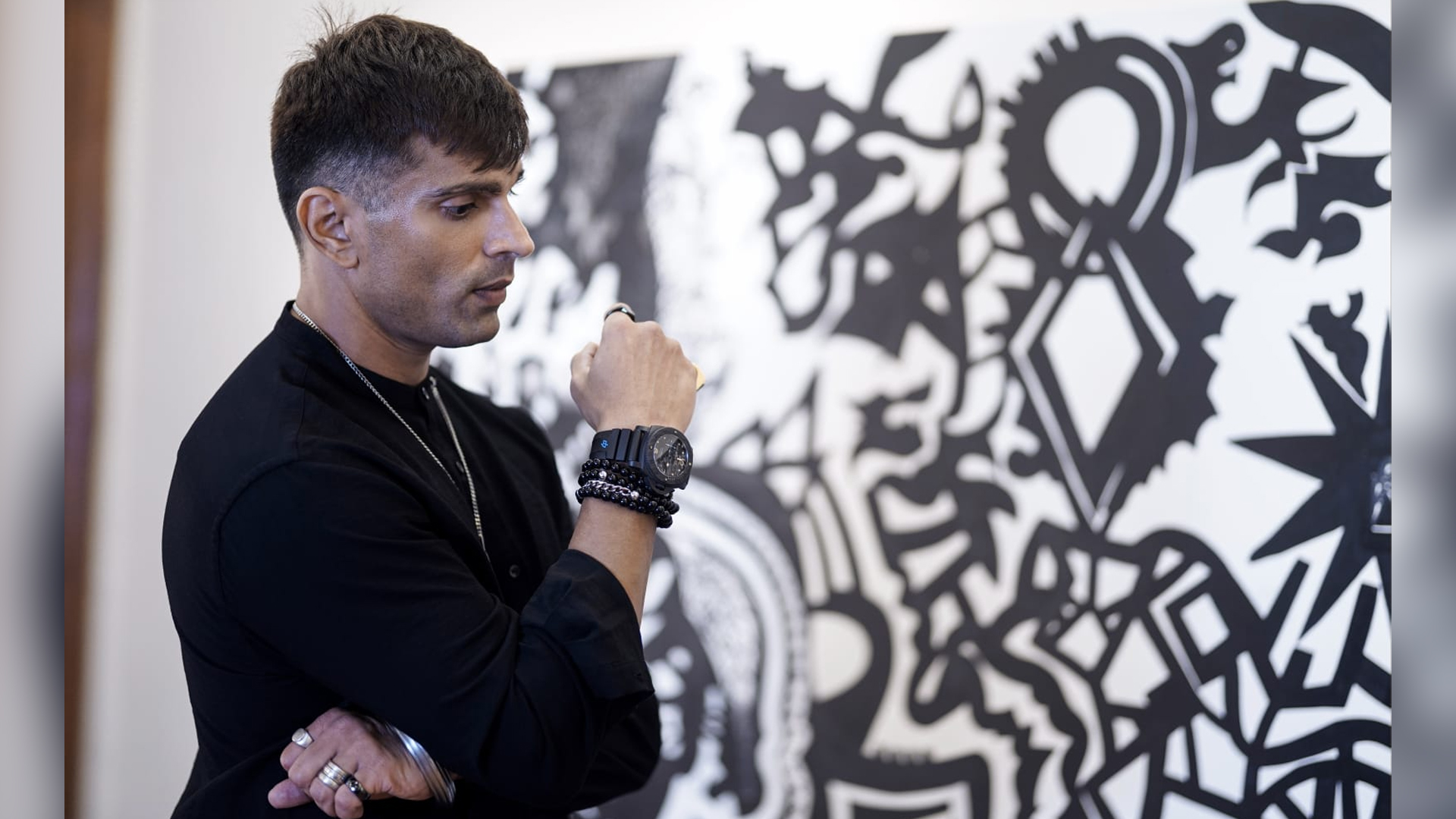 The actor-turned-artist Karan Singh Grover’s virtual art exhibition ‘Fifth Density’ goes live