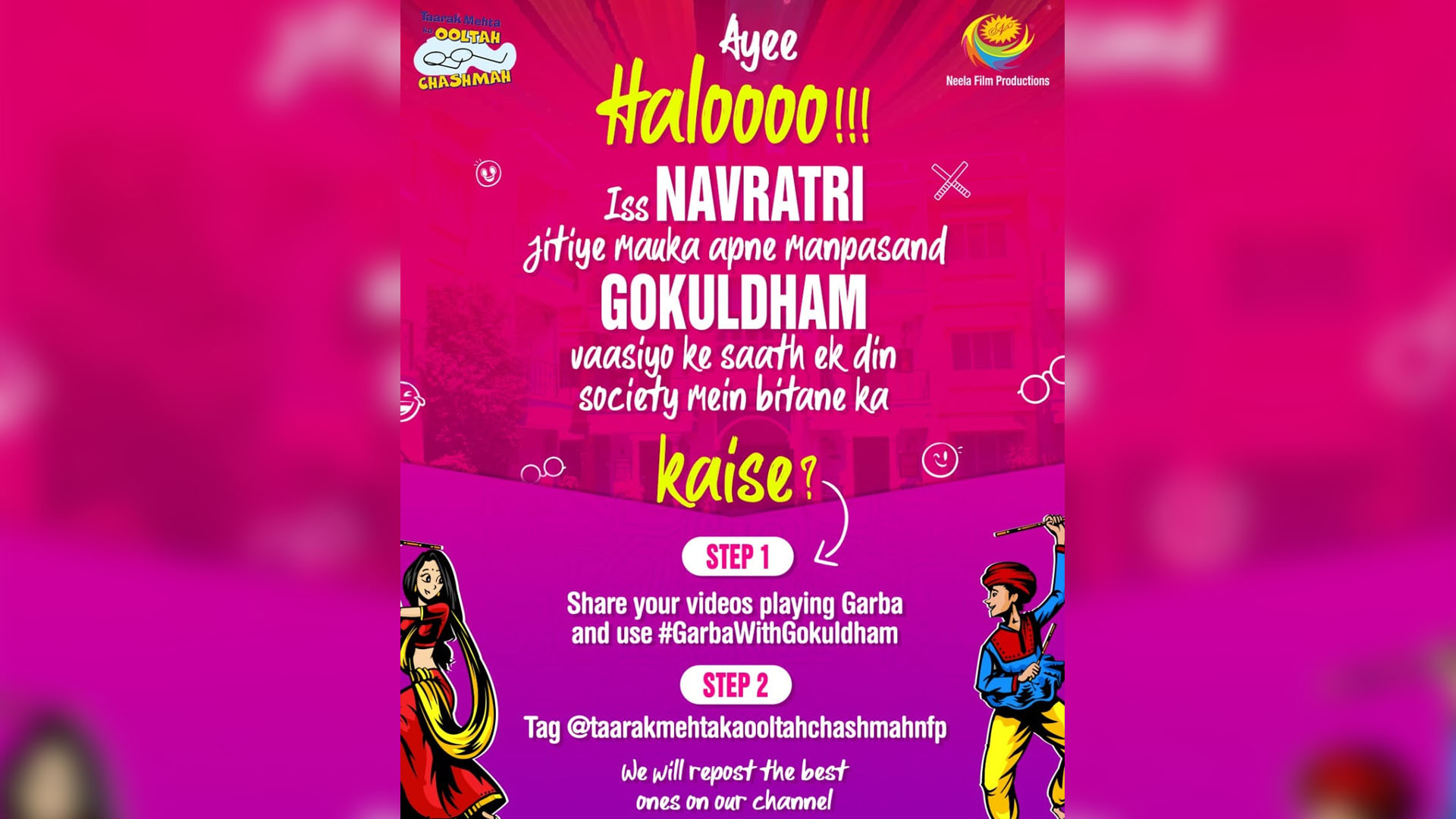 Dance your way to enjoy a day at Gokuldham