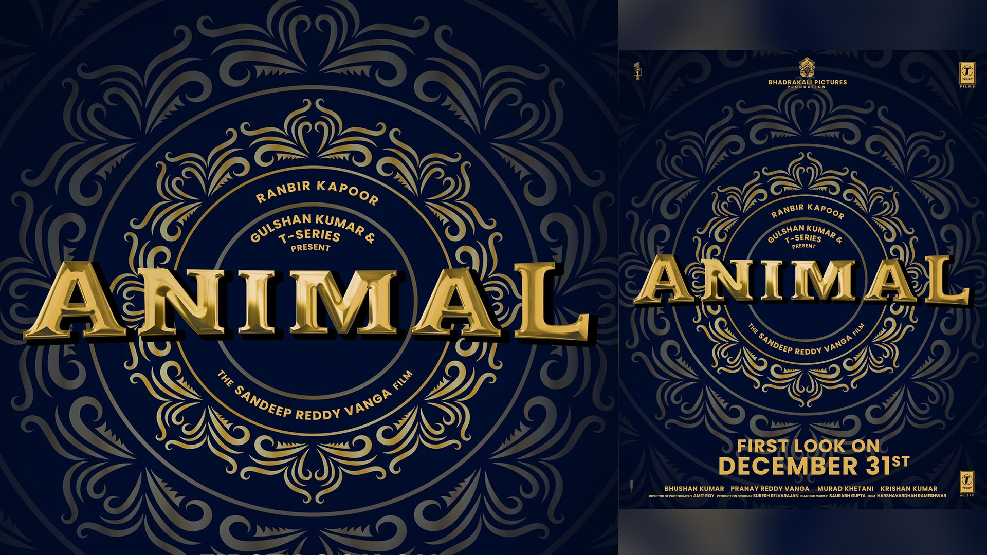 First look poster of ‘Animal’ to be unveiled on the New Year’s Eve: A rollicking start to 2023!