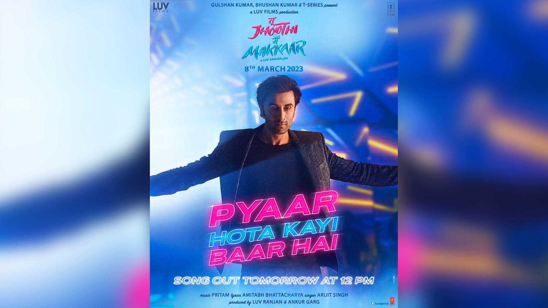 Watch Ranbir Kapoor as Makkaar in full flare, fun and swag in the upcoming song ‘Pyaar Hota Kayi Baar Hai’; Poster is out now!