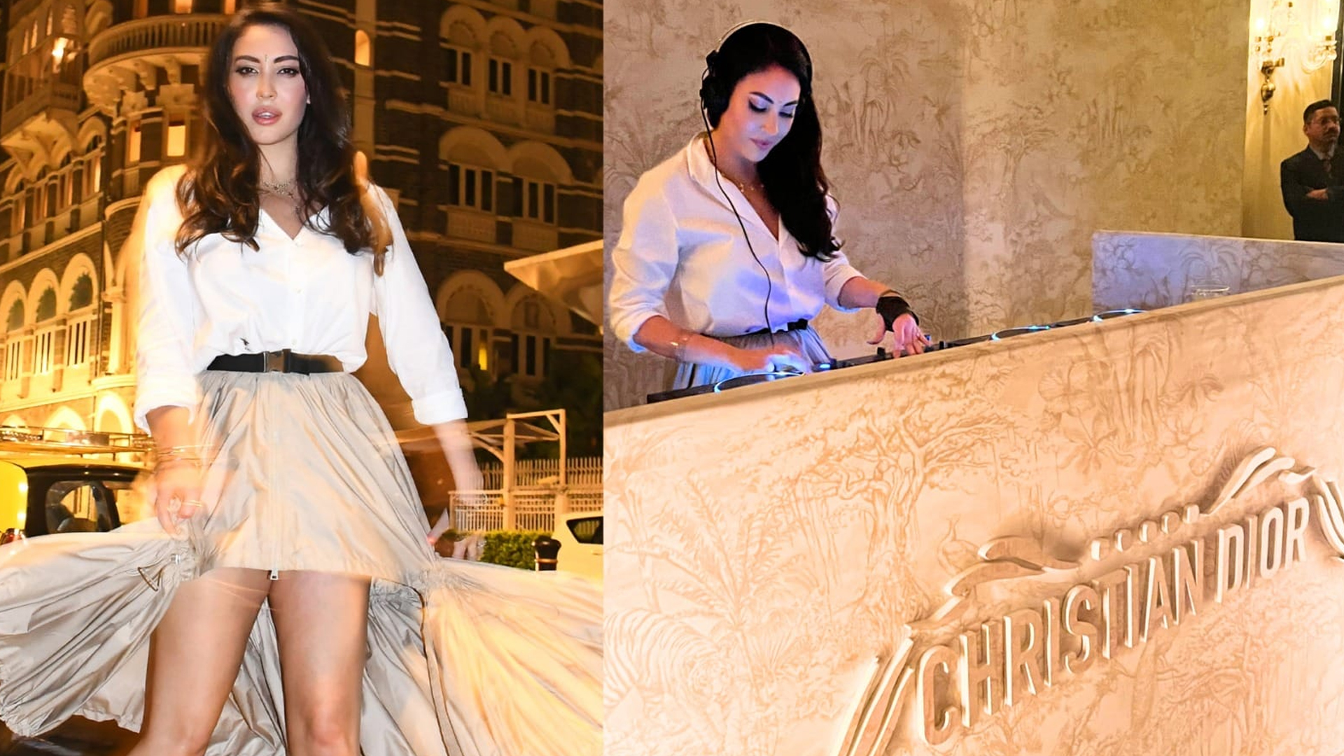DJ Nina Shah plays for the Dior Fall 2023 show at Gateway Of India, says, “I believe India is the future of music and fashion and this event displayed our traditional culture, through art, so beautifully to the world”