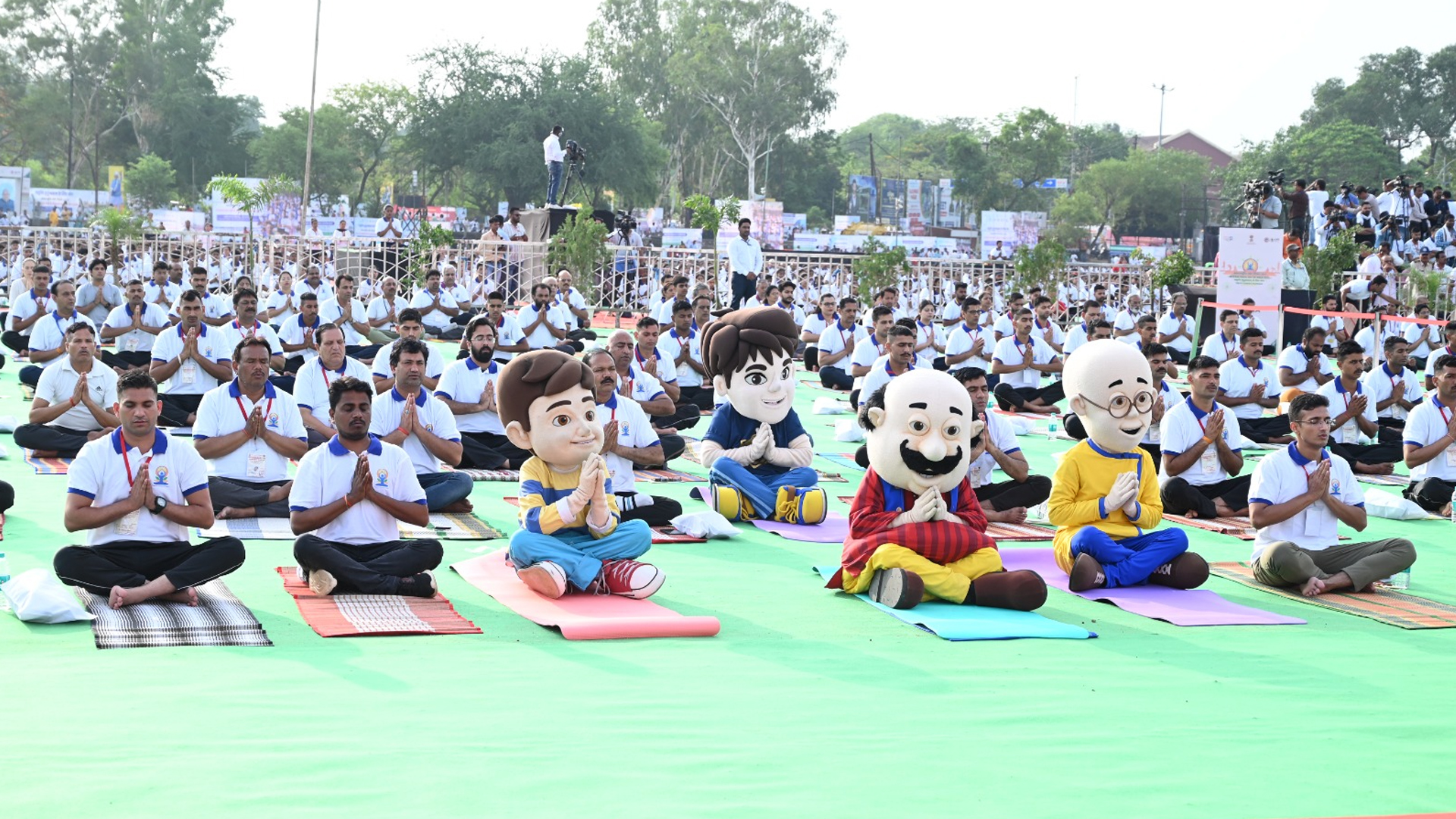 Nickelodeon celebrates International Yoga Day with #YogaSeHiHoga campaign; Joins AYUSH Ministry and Dignitaries at India’s Biggest Yoga Event