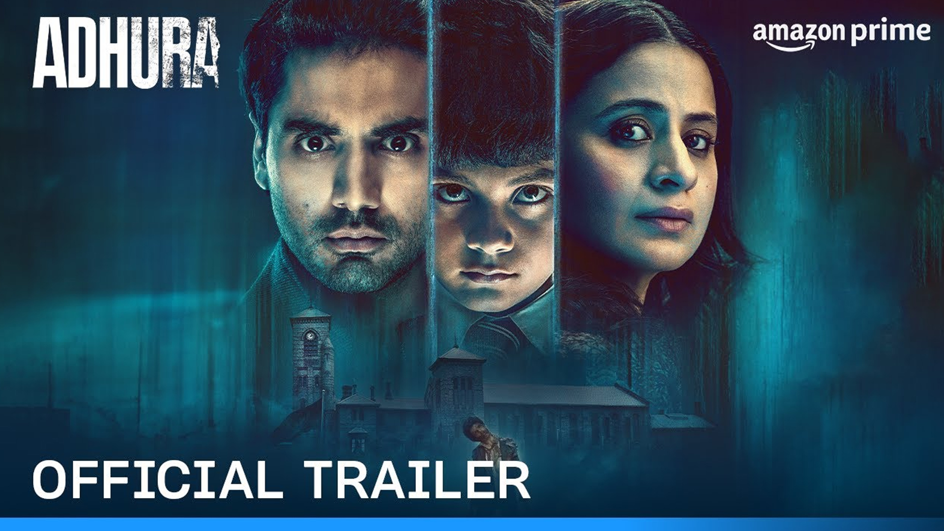 Prime Video unveils the spine-chilling trailer of the its first Hindi Horror Series Adhura, starring Rasika Dugal and Ishwak Singh