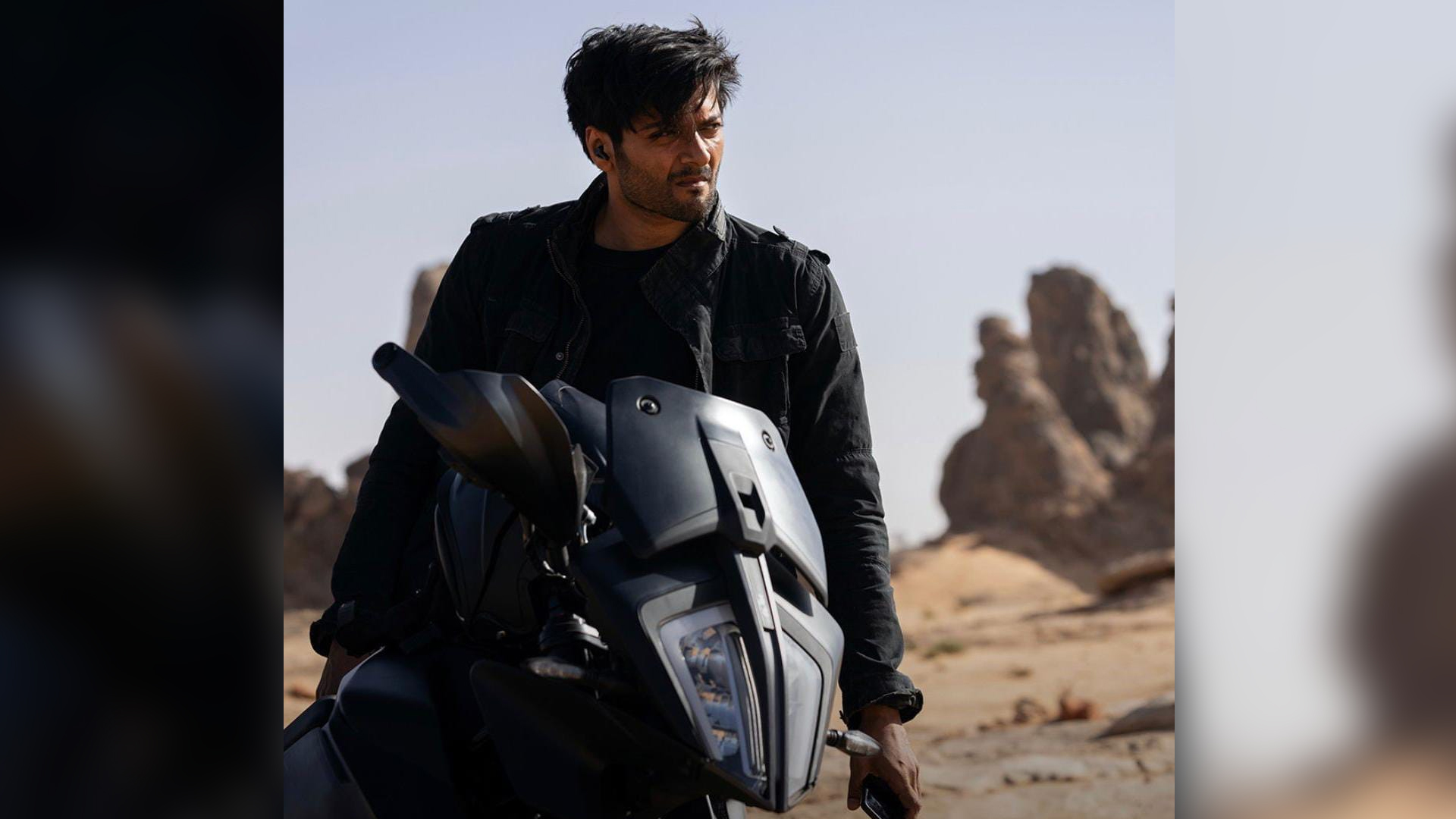 Ali Fazal learned Dirt biking for his role in Kandahar