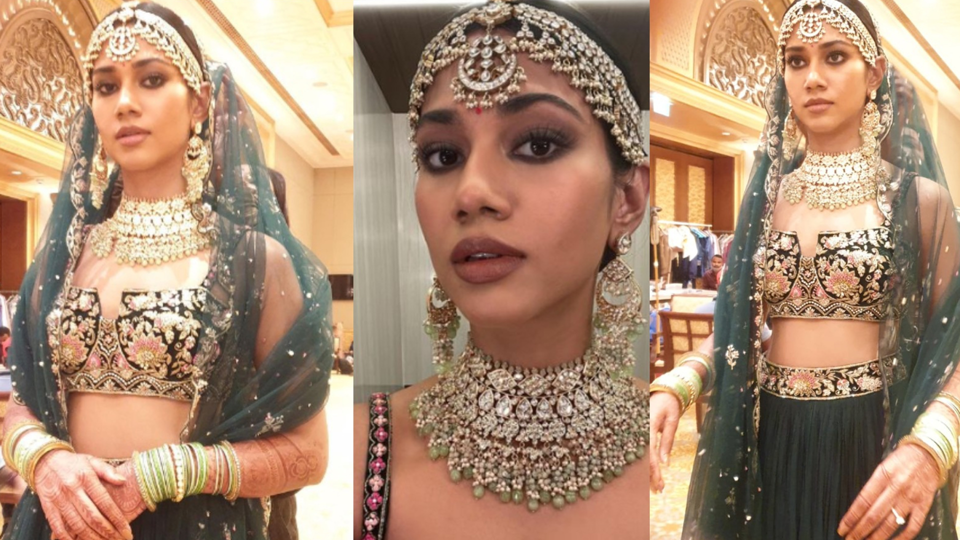 Aparna Nayr’s Bridal look from her debut film Bloody Daddy can be your next inspiration as bridesmaids