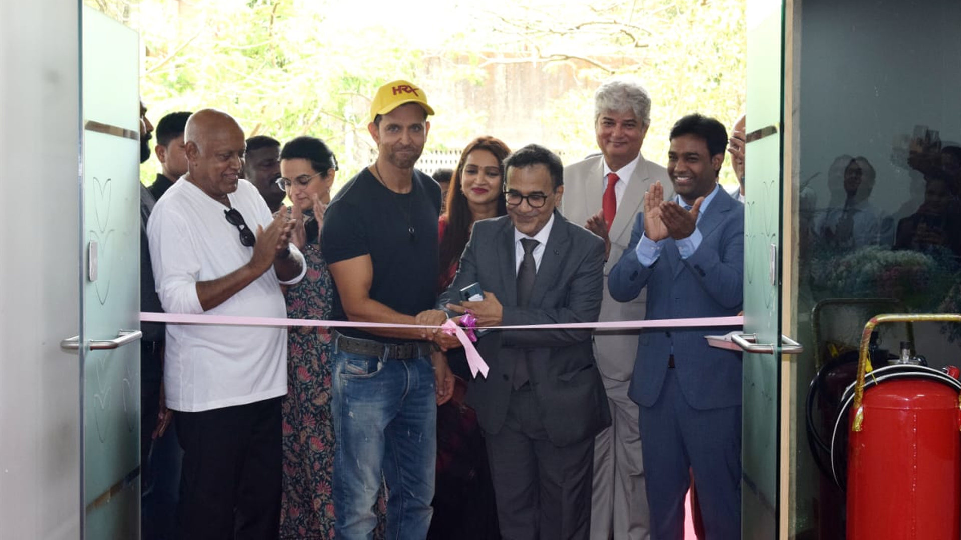 Hrithik Roshan Graces The Opening Ceremony of Surya Hospital in Chembur