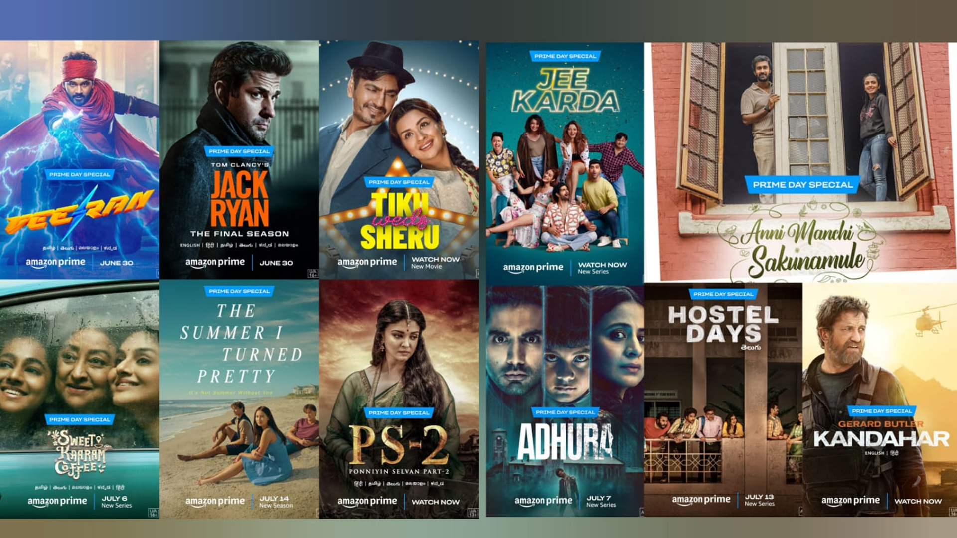 Prime Video Announces Mega Entertainment for Prime Day 2023