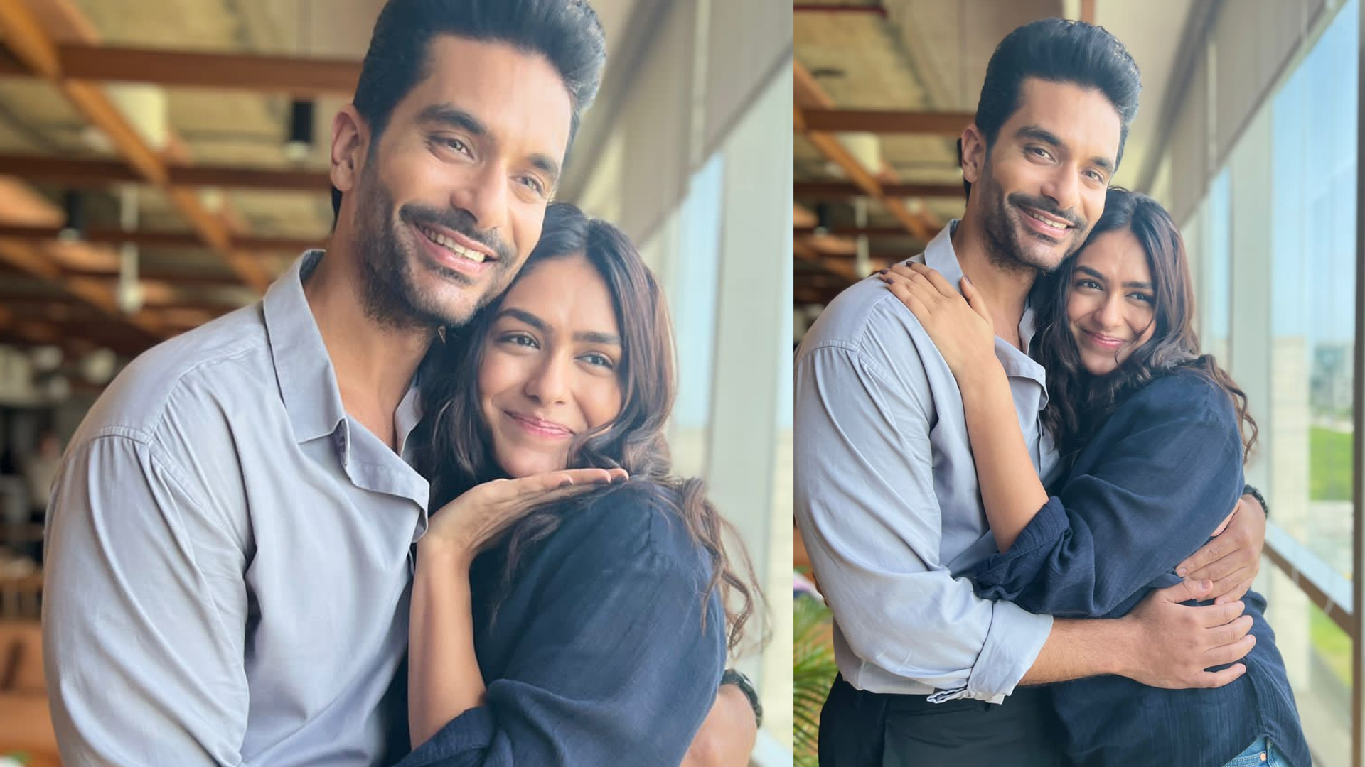 First look stills of the brand new Jodi – Mrunal Thakur and Angad Bedi are all smiles in their adorable pictures together from Lust Stories 2