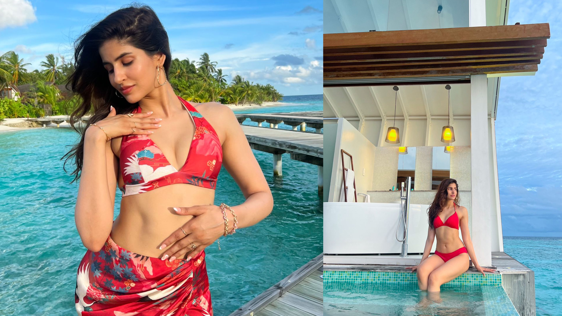 Blissful Summer Escape: Actress Sakshi Malik Embarks on a Luxurious Maldives Getaway