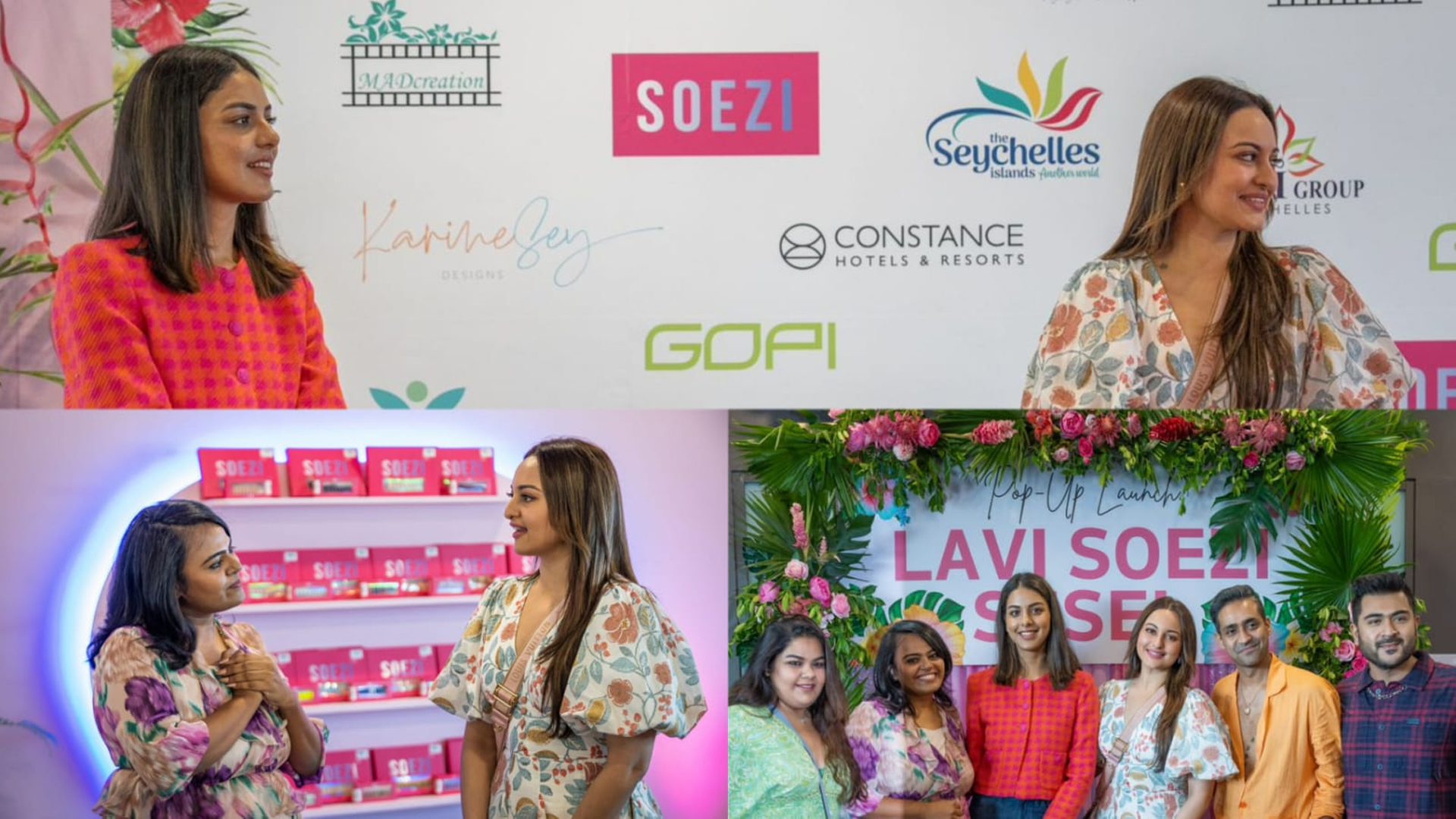 Sonakshi Sinha’s brand Soezi enters international markets and the first stop is Seychelles!