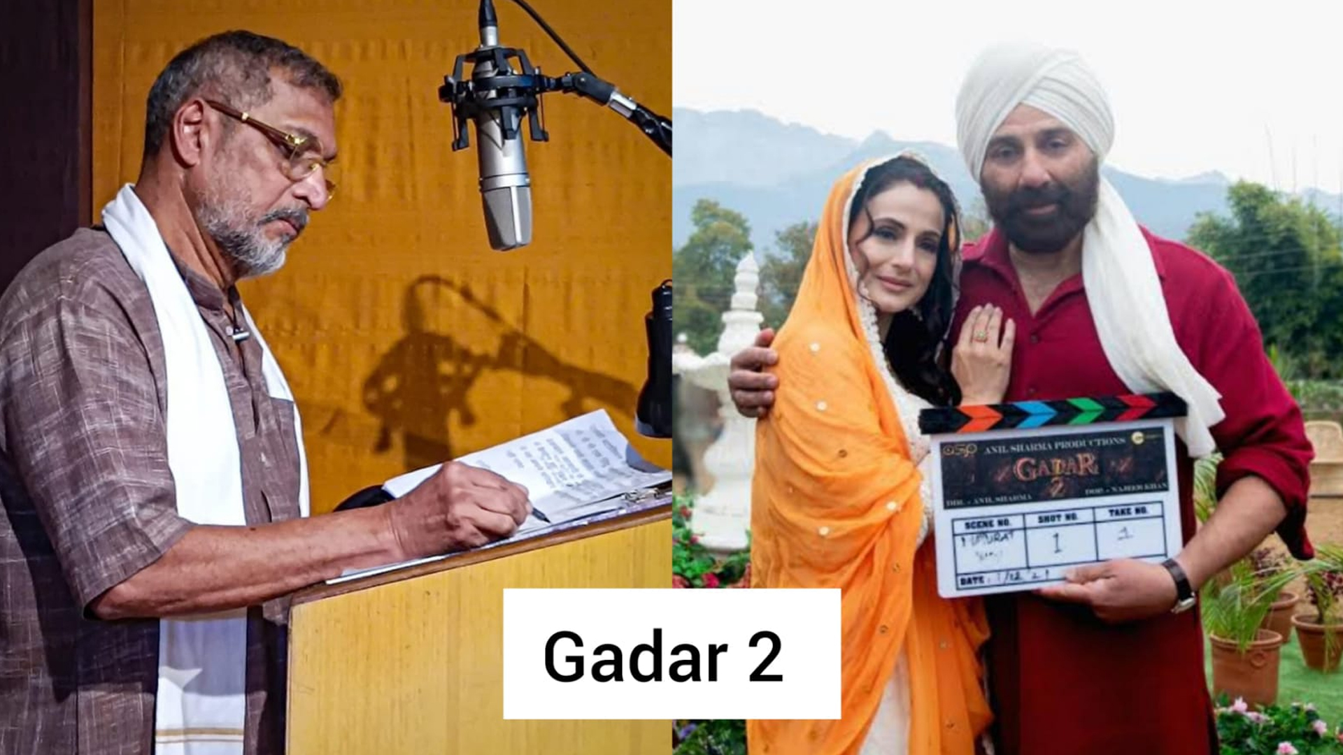 Nana Patekar gives his voice to Zee Studios’ Gadar 2