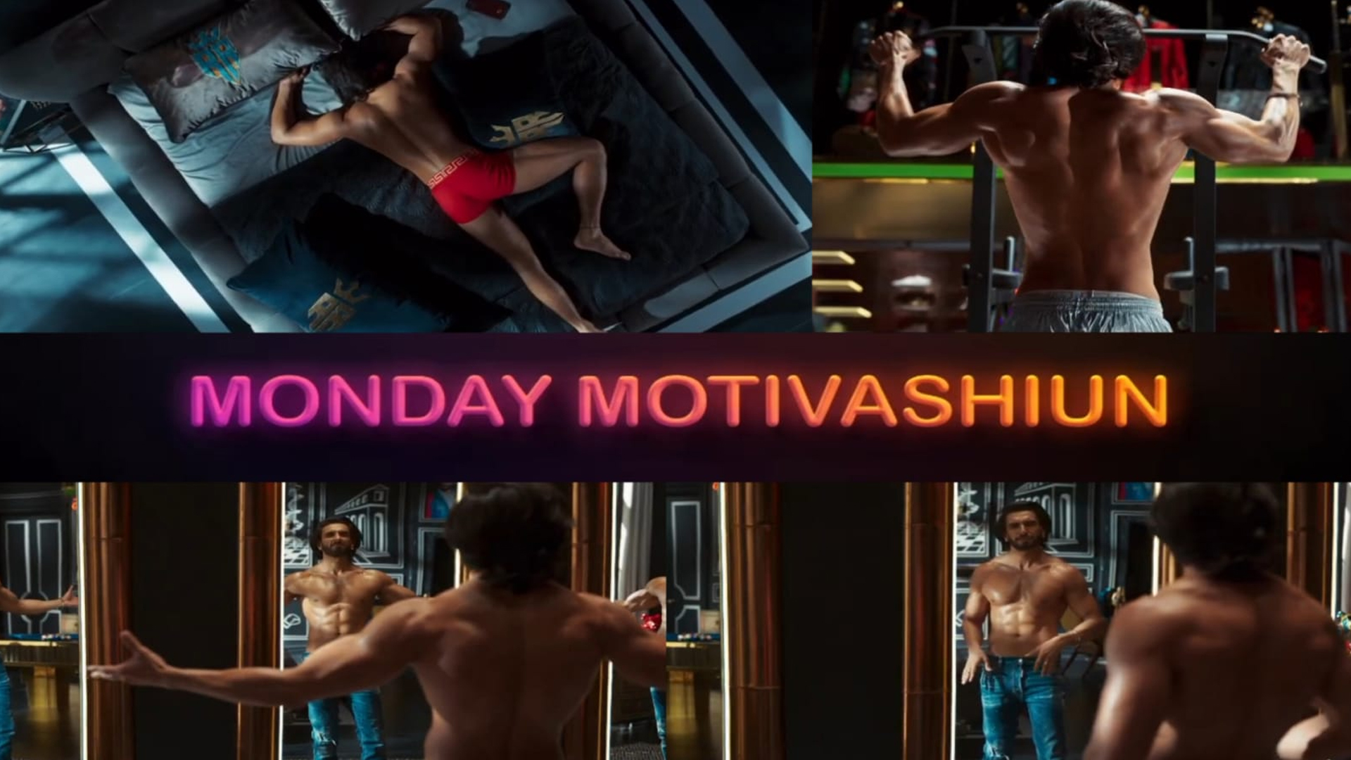 Watch superstar Ranveer Singh aka Rocky set some major #MondayMotivation goals in his latest post!