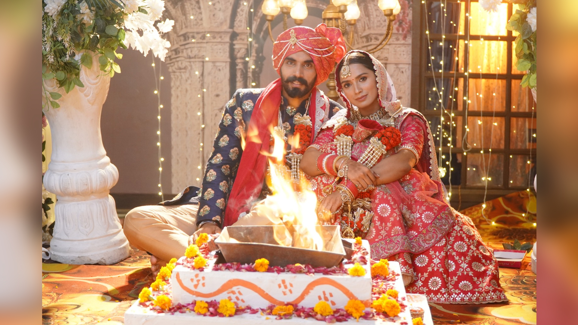 Aditi Bhagat stuns in a gorgeous 12 kg lehenga in a recent wedding promo in COLORS’ ‘Udaariyaan’