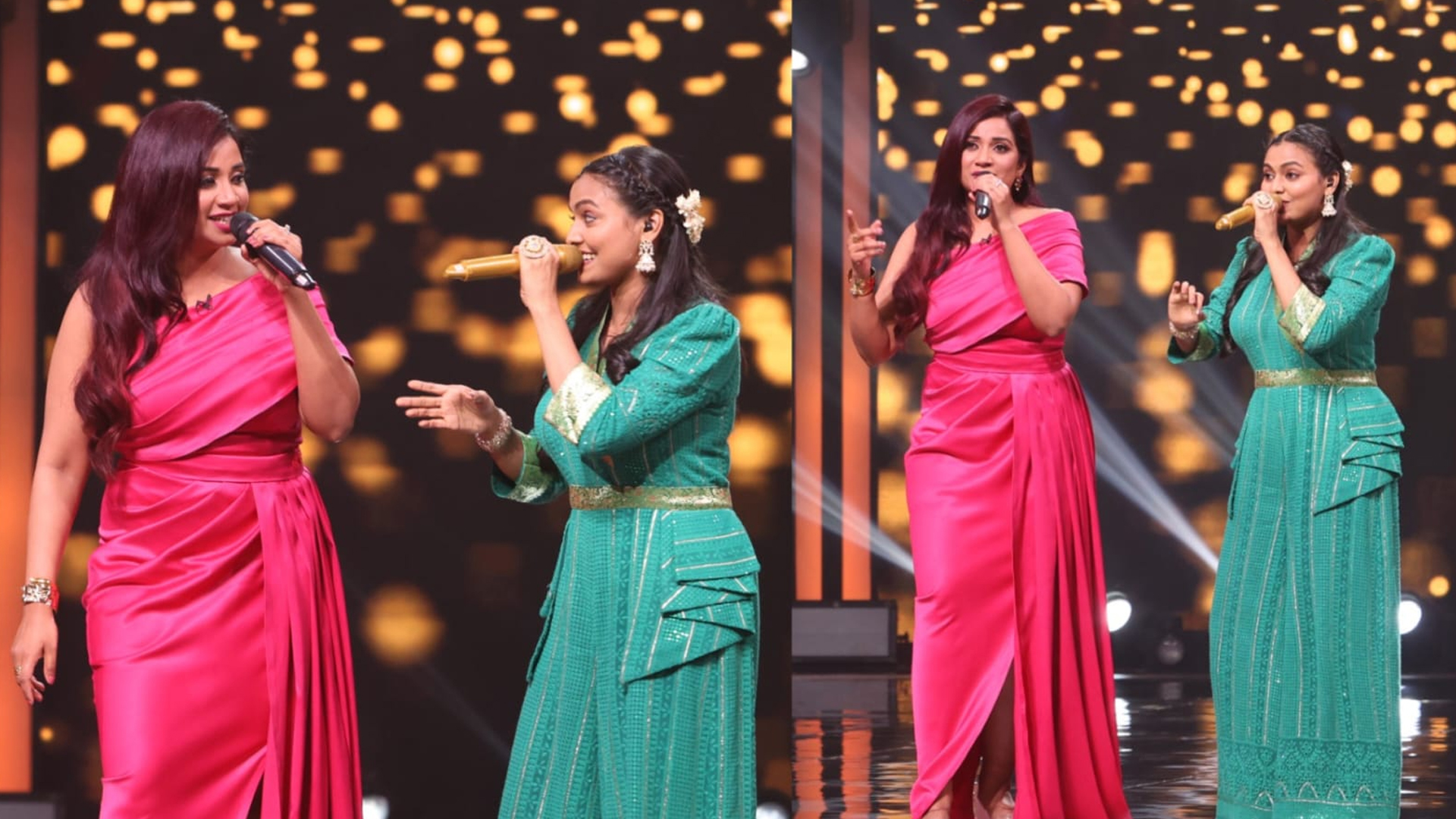 On Indian Idol 14’s ‘Griha Pravesh’ special, contestant Gayathry Rajiv aka “Kingini” performs a dazzling duet with Judge Shreya Ghoshal!