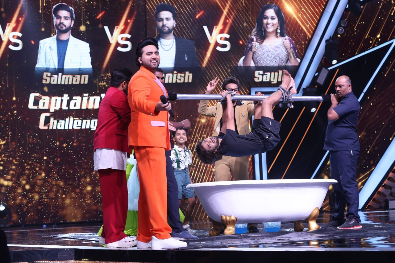 Captain Salman Ali takes on a fun and frosty challenge on Superstar Singer 3