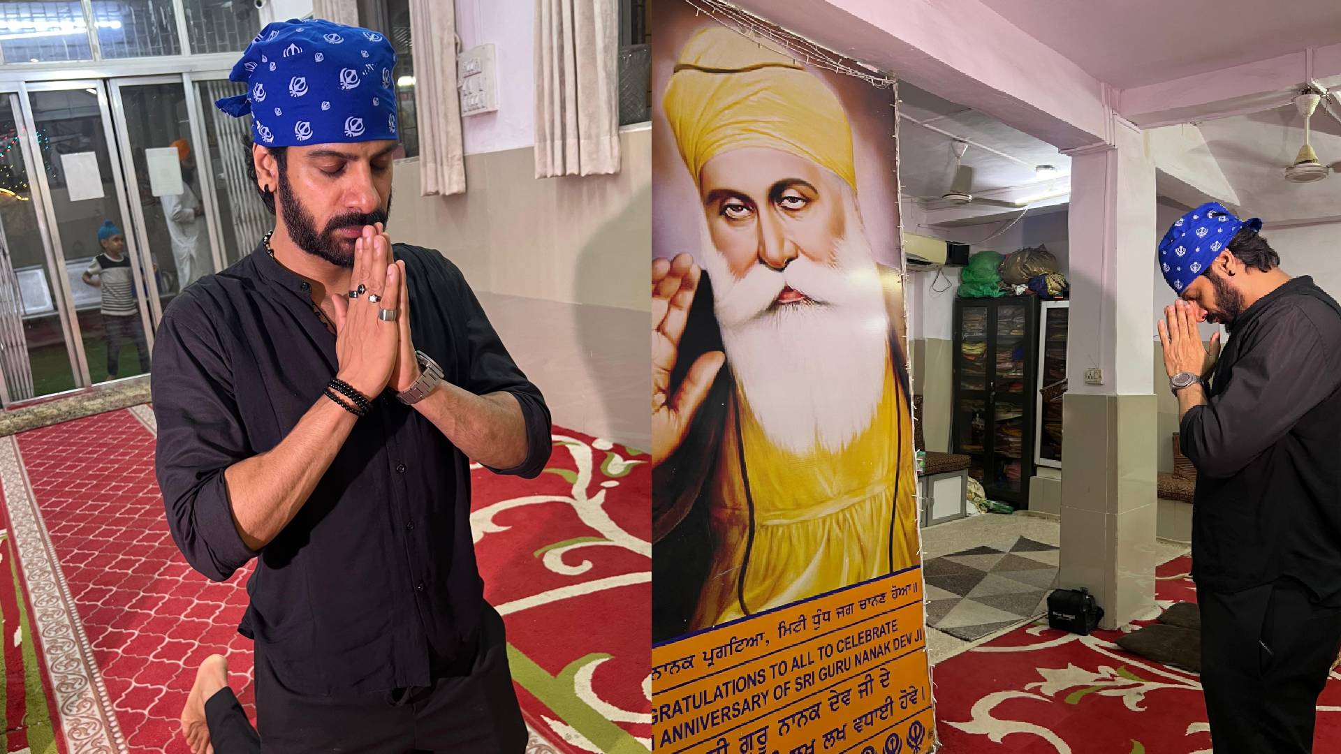 ‘Khatron Ke Khiladi 14’ contestant Karan Veer Mehra seeks divine blessings before starting the high-octane adventure!