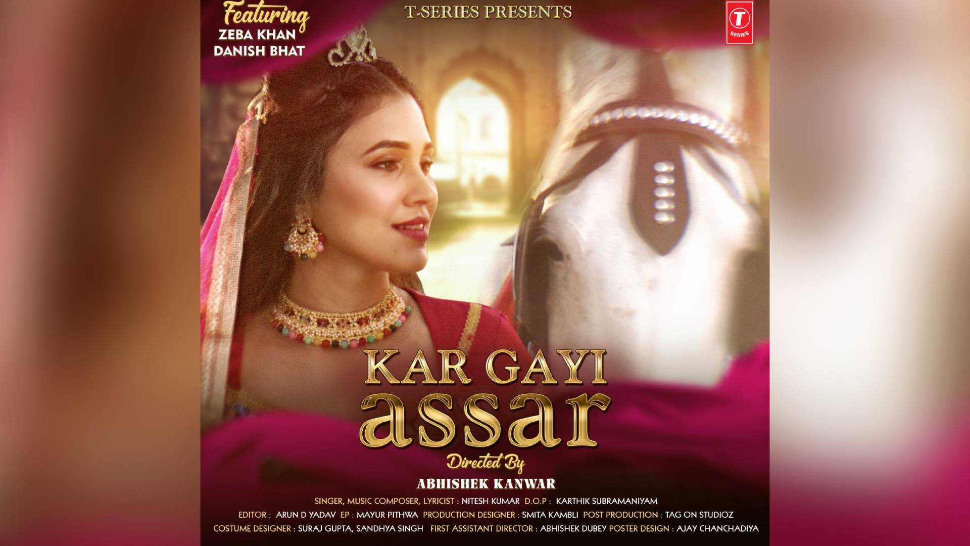 Debutante Glamour and Gymnast Launched in a Music Video: Zeba Khan Brings the Heat in “Kar Gayi Assar” with Danish Bhat