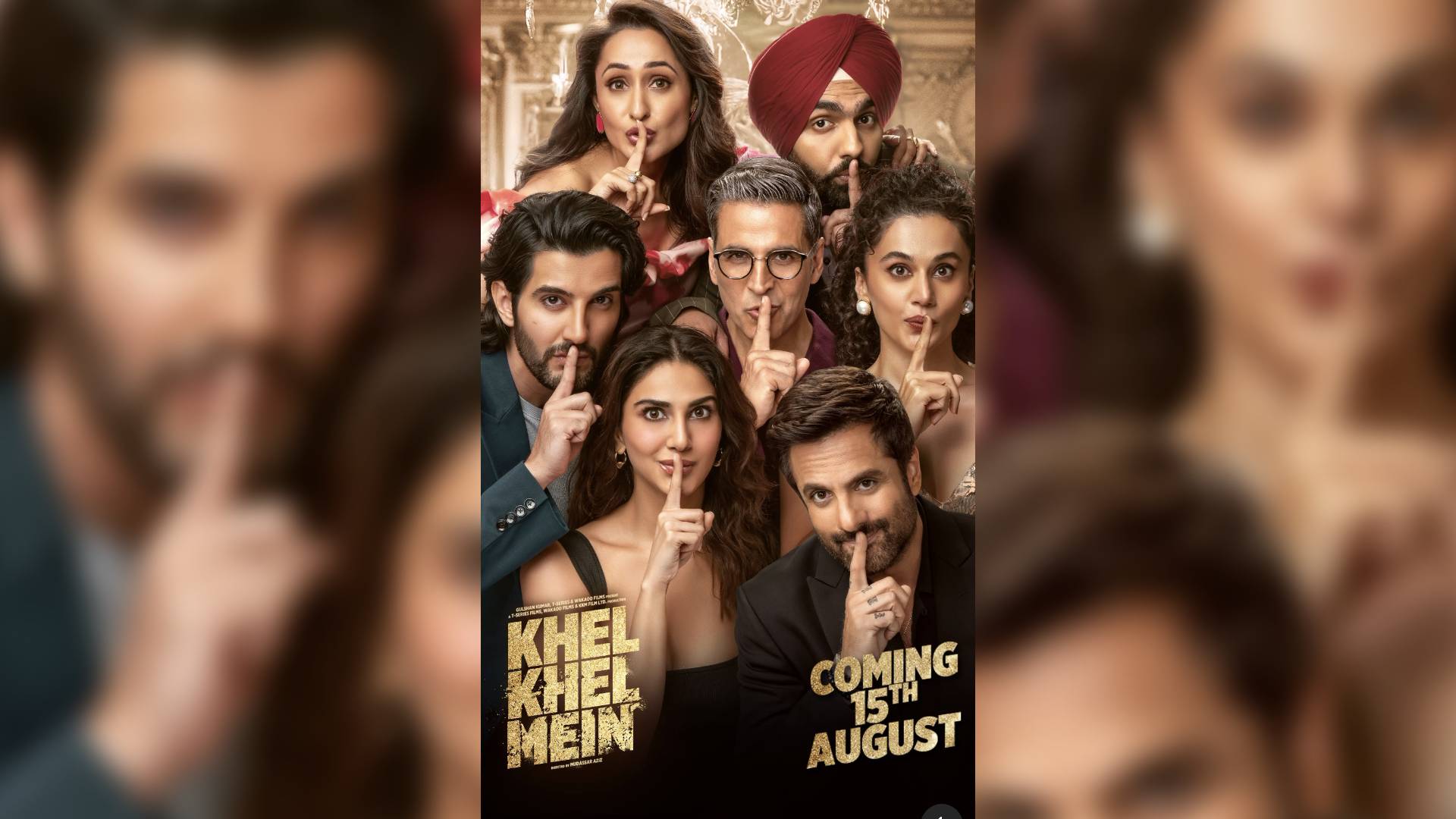 Ammy Virk Drops New Poster for Upcoming Film ‘Khel Khel Mein’