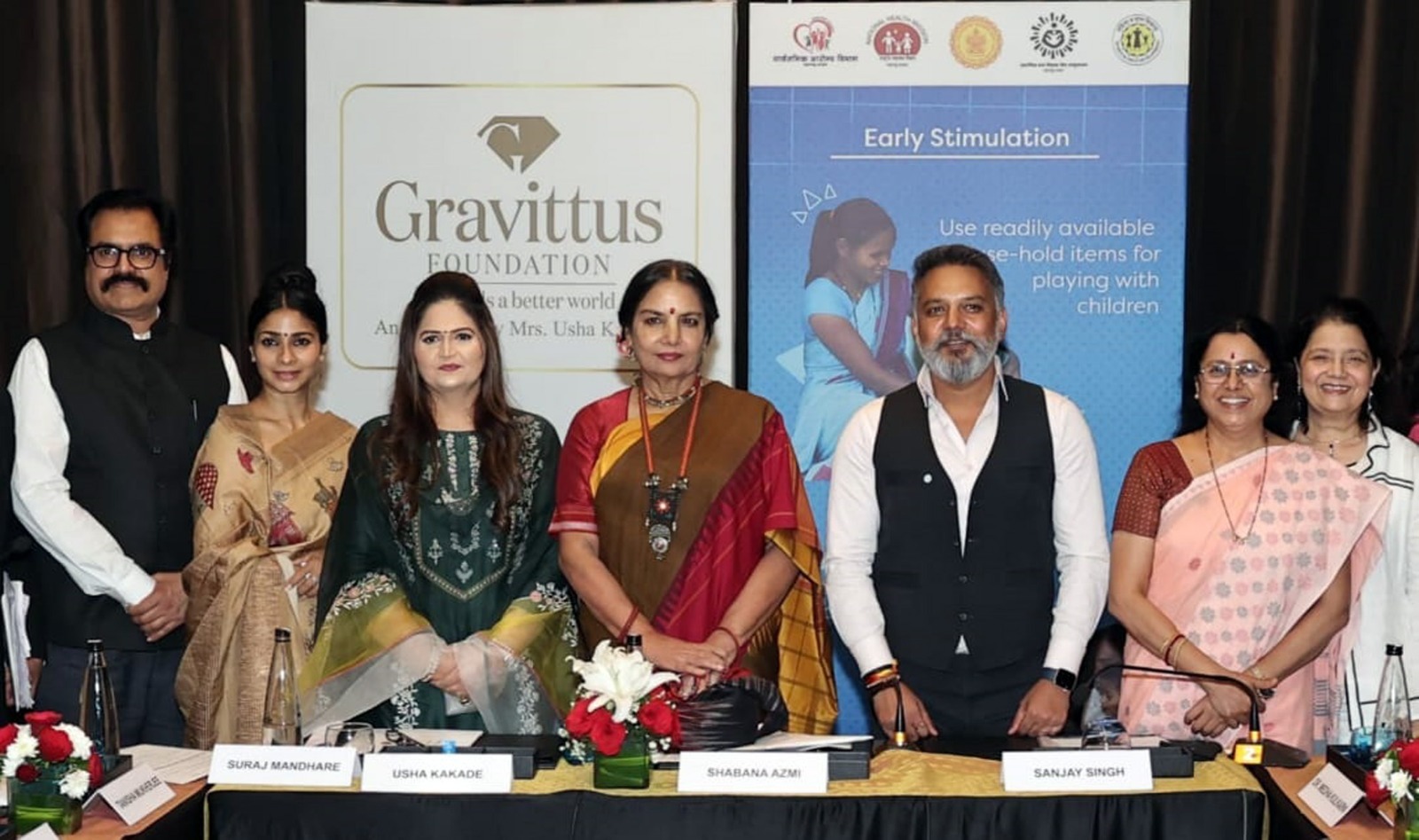 Actress Shabana Azmi and Usha Kakade: Creating a Safer World for Children in association with UNICEF