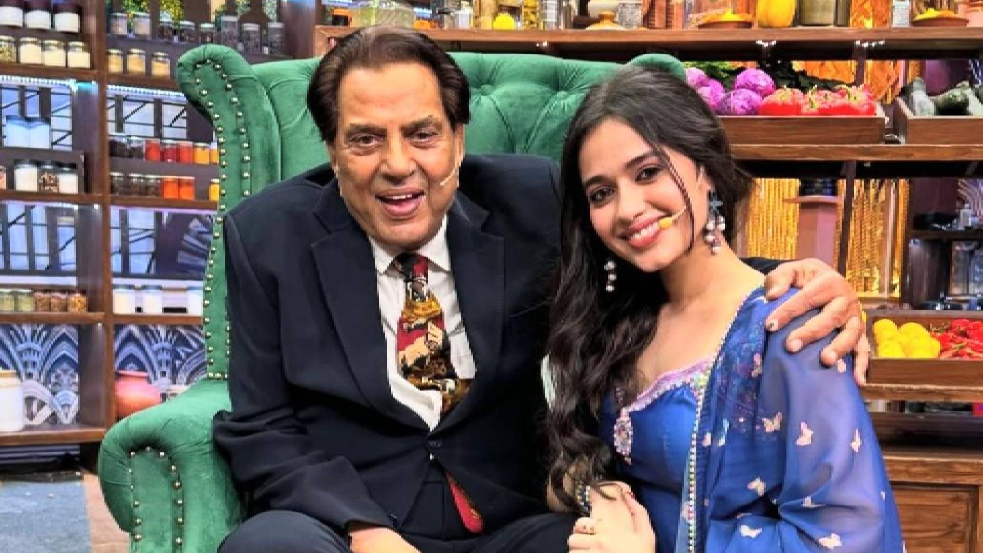 Jannat Zubair cries tears of joy after legend Dharmendra’s compliment on COLORS’ ‘Laughter Chefs Unlimited Entertainment’