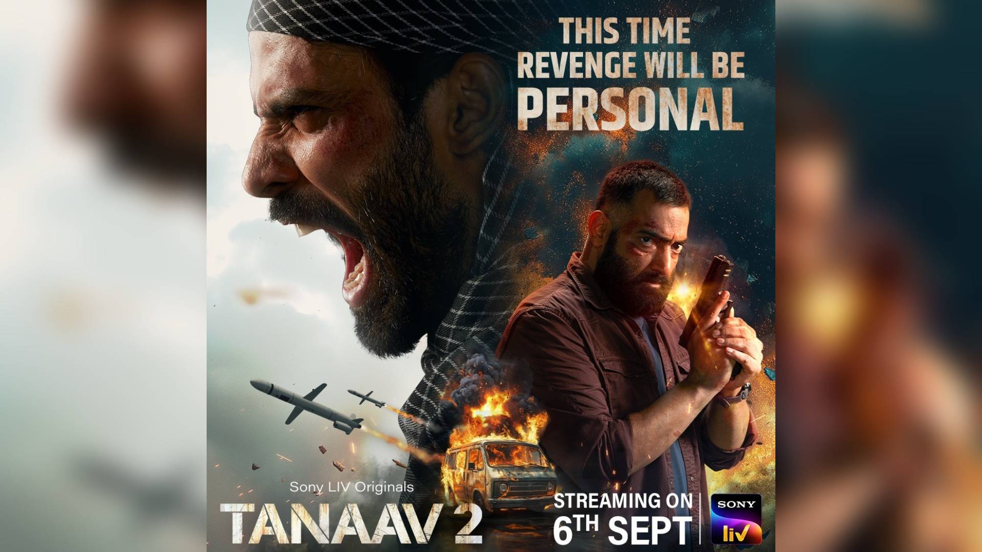 Kabir Farooqui is back with the Special Task Force in Tanaav 2, streaming on 6th September only on Sony LIV