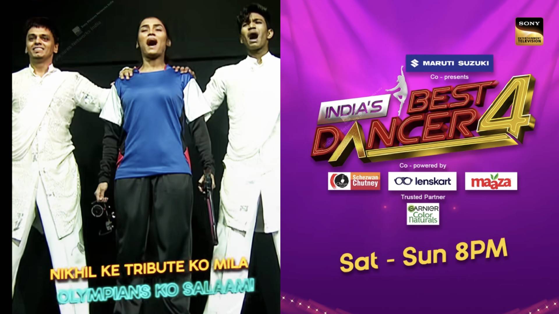 On ‘India’s Best Dancer – Season 4’, contestant Nikhil Patnayak pays tribute to Indian athletes