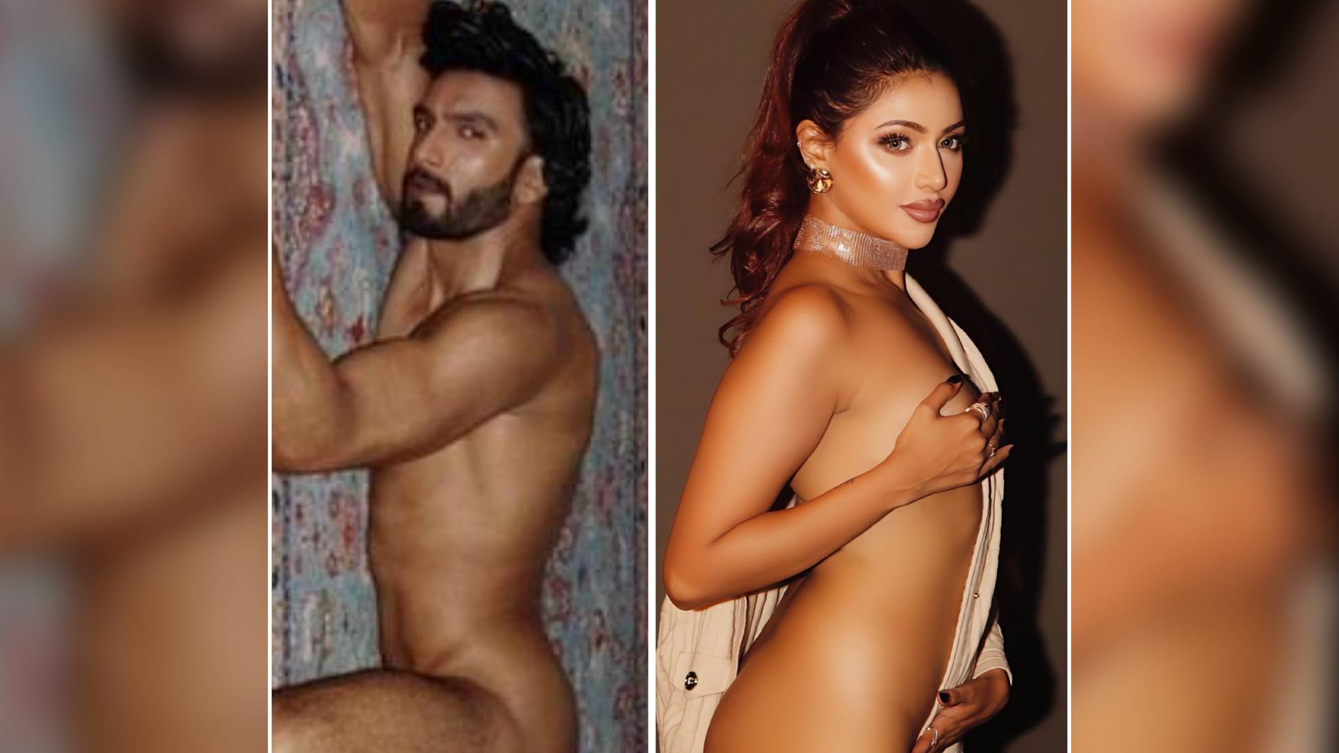 Nikkita Ghag breaks the internet by going Bold for her Photoshoot, reminds us of Ranveer Singh’s controversial butt naked shoot for paper magazine