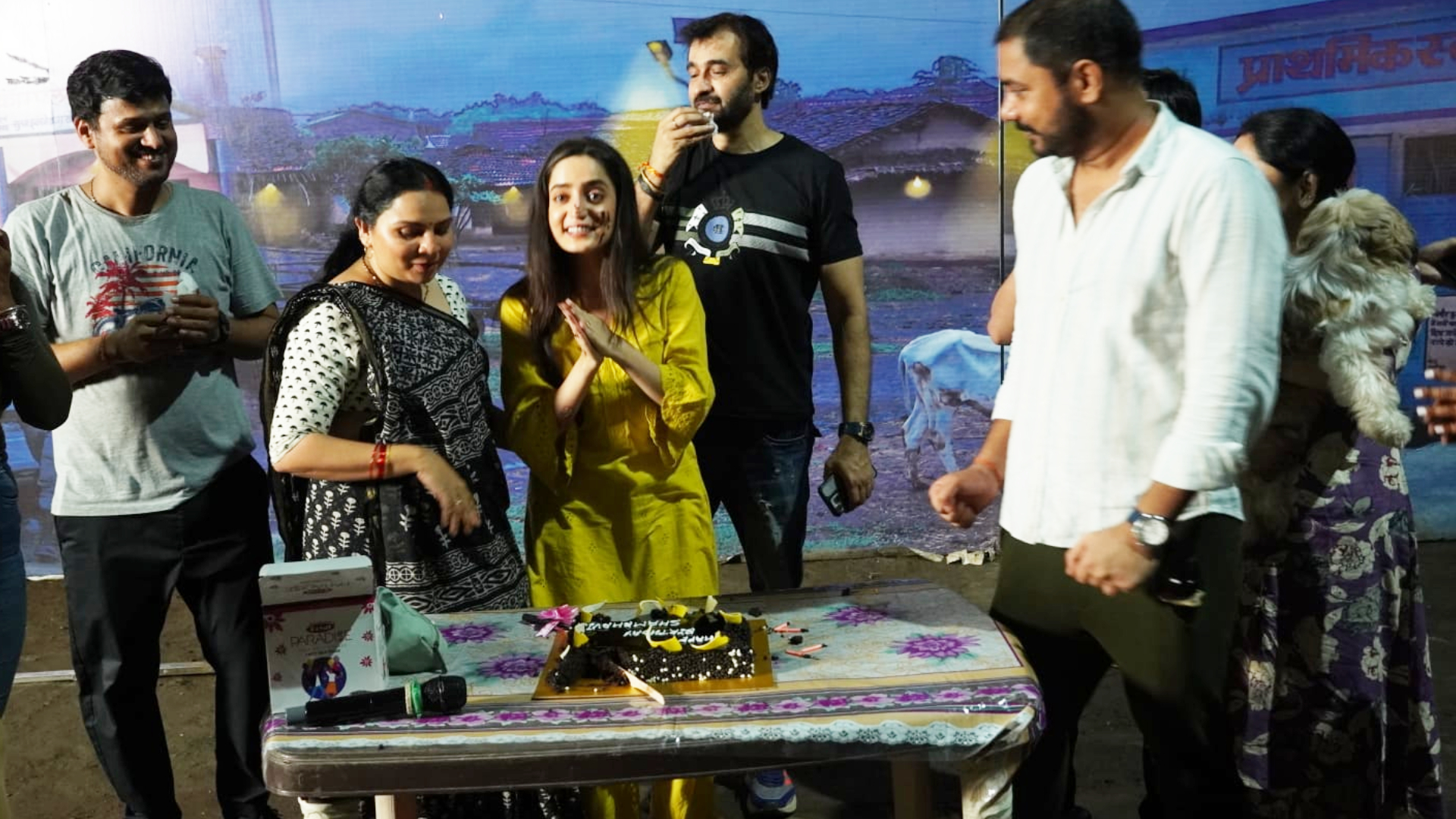 “My Hair Didi, Geeta, and the Costume and Makeup Team Surprised Me with a Midnight Celebration. It Was Really Special,” Says Shambhavi on Her Birthday”