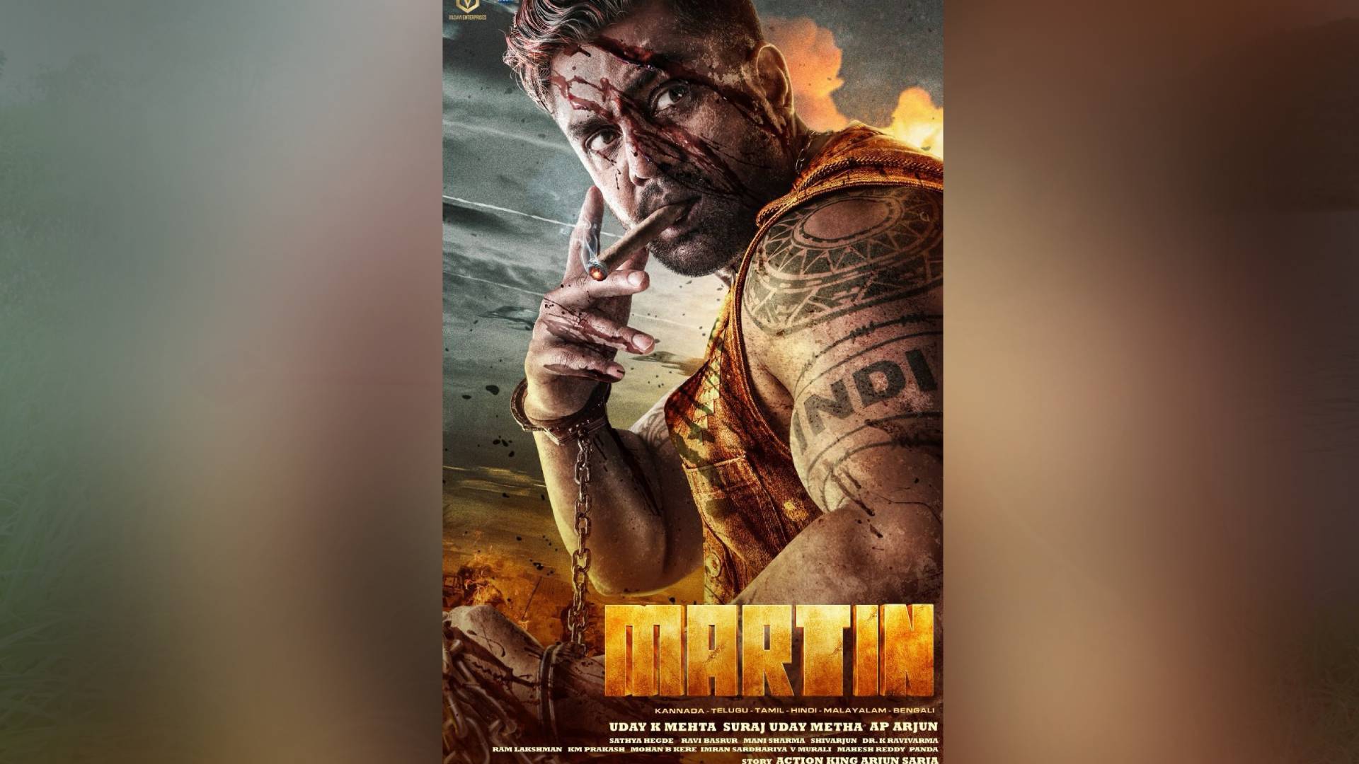 Lakshmi Ganapathy Films Acquires North India Theatrical Rights for Martin – The Next Big Pan-India Blockbuster After RRR, Baahubali