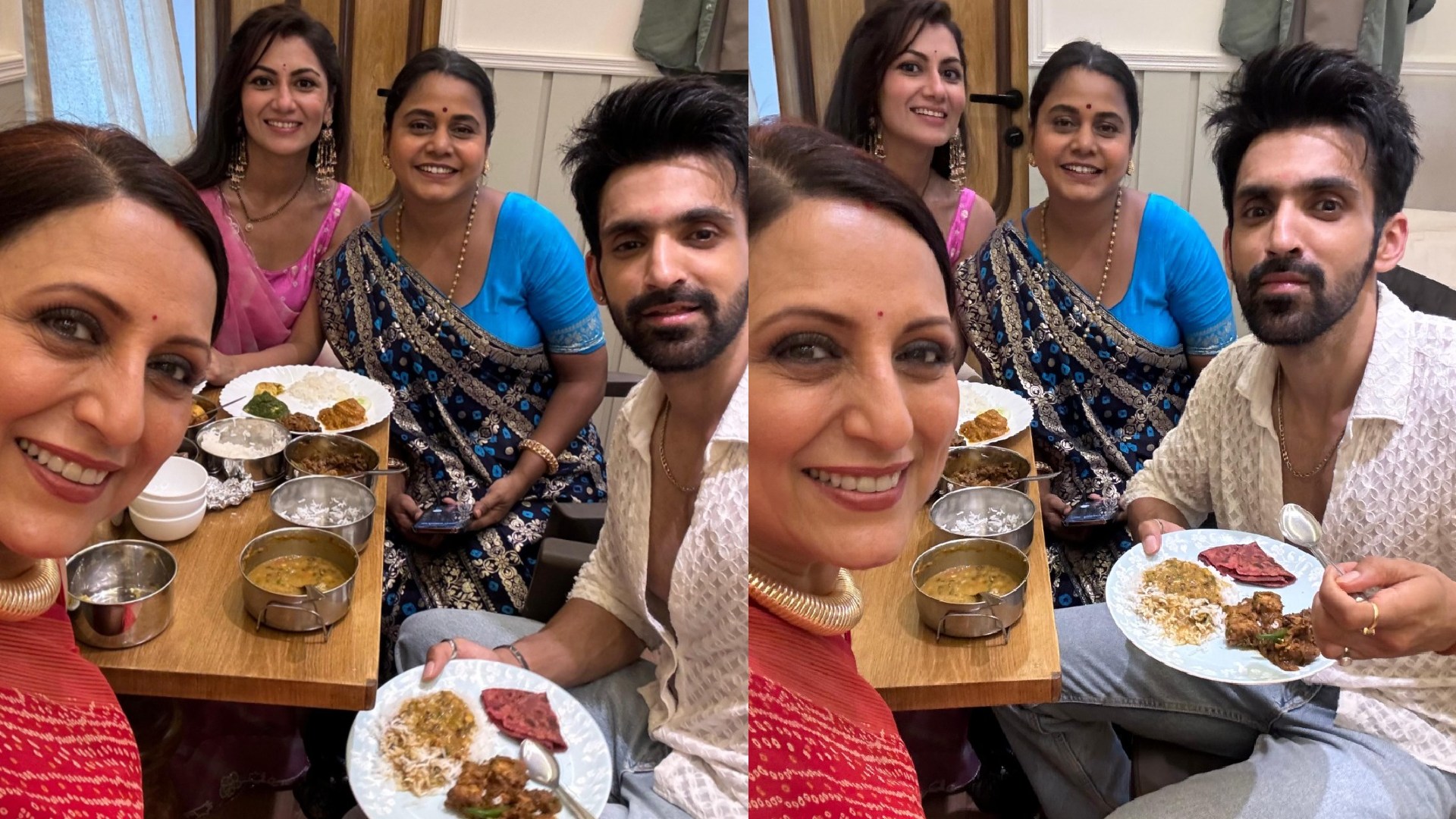 Kaise Mujhe Tum Mil Gaye: Kishori Shahane Vij organizes a special lunch for her on-screen family