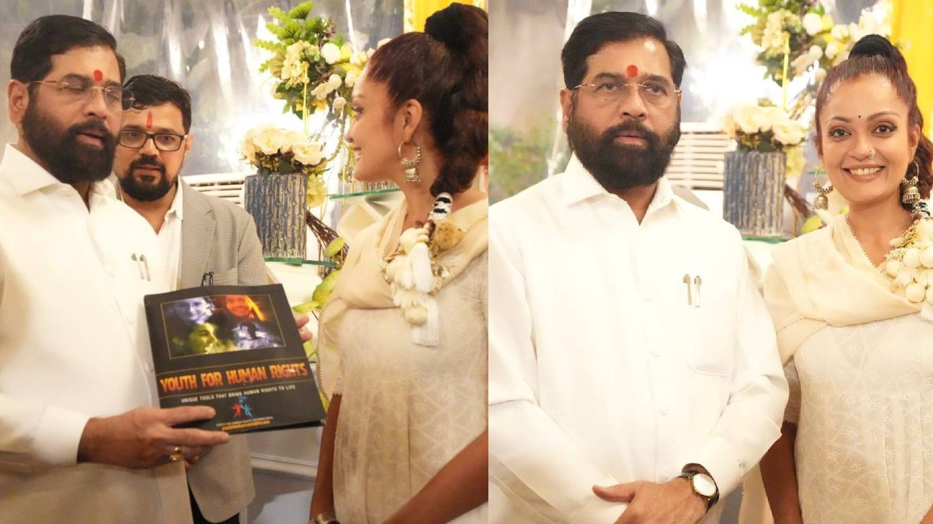 Sheena Chohan Joins Eknath Shinde, Chief Minister of Maharashtra’s Women’s Rights Campaign