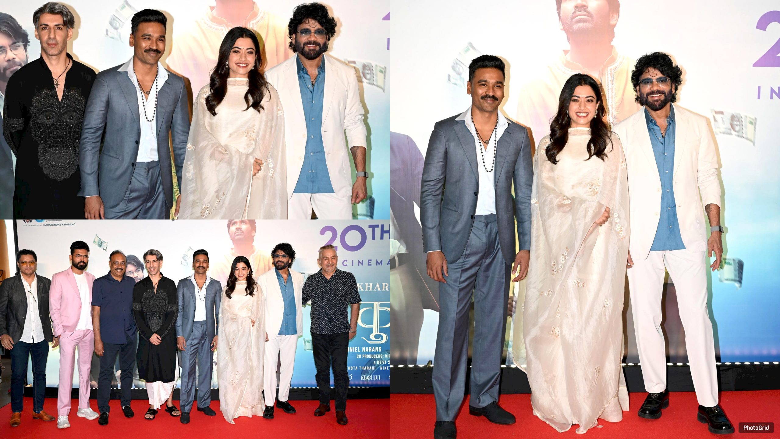 ‘Pippi Pippi Dum Dum Dum’ from ‘Kuberaa’ lights up Mumbai: Nagarjuna, Dhanush & Rashmika shine bright at the electrifying song launch