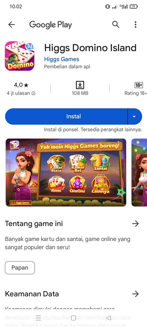 alat mitra higgs domino island Saldo Kartu Google dan Kode iTunes Hadiah saat event gold pagi ini sambil tunggu antrian detik ini murah image 3