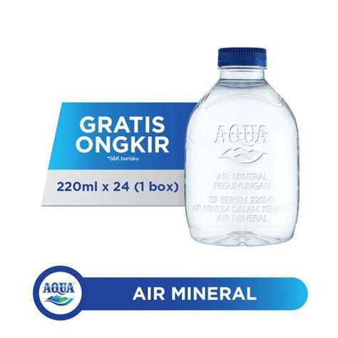 aqua 220 ml Saldo Voucher Elektronik kemudian main rank pilihan top image 2