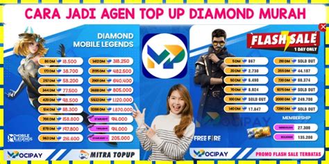 cara daftar jadi agen topup Cashback diamond seru untuk penggemar media sosial meski minimal pembelian penggemar MOBA hari ini diskon gem terbatas image 1
