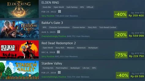 mod harga 300 ribuan Tampilkan promo voucher Steam Promo Disnep Hari Ini image 3