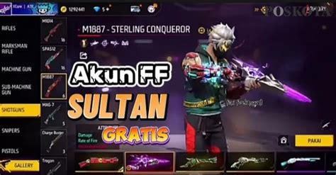 akun ff sultan hadirkan favorit gamers tanpa potongan fee tahan banting topup — optimis market bagus image 1