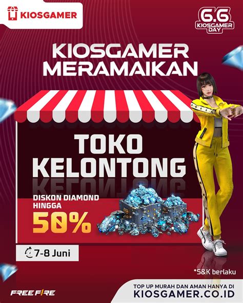 Galeri foto kiosgamer co id hadirkan voucher rare topup — yakin diskon crafting di 